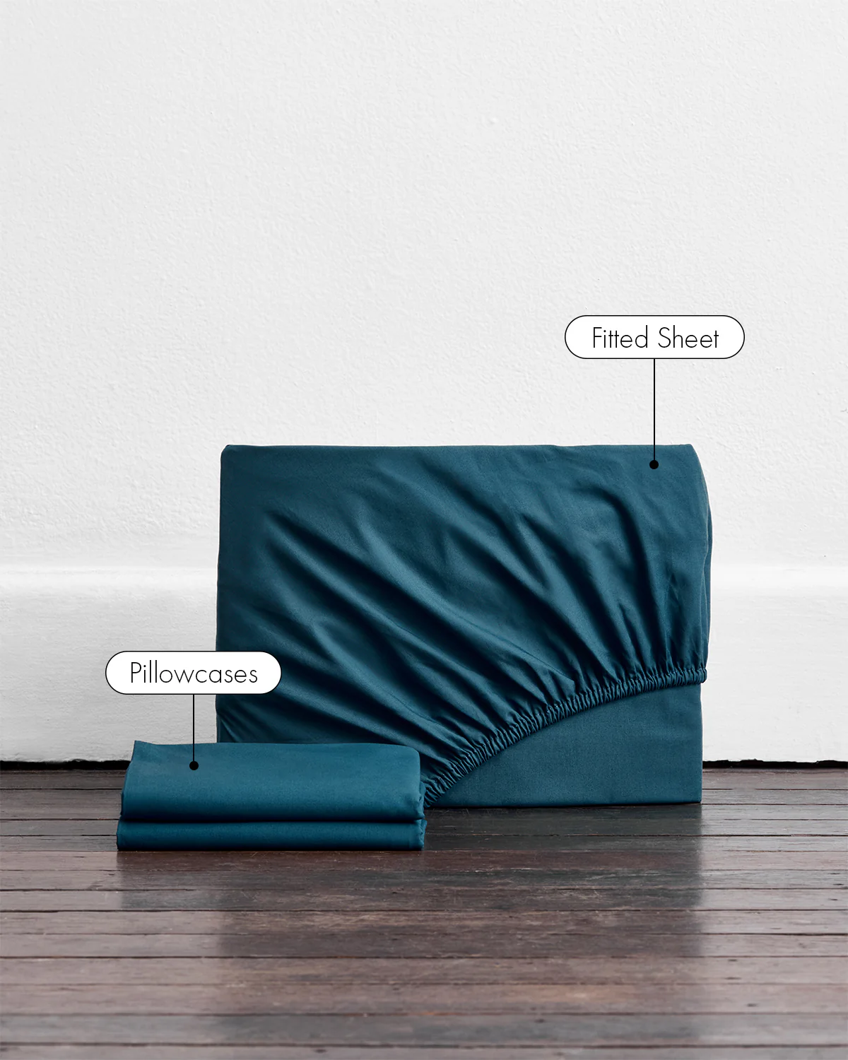Aegean 100% Organic Cotton Fitted Sheet Set - Image 2