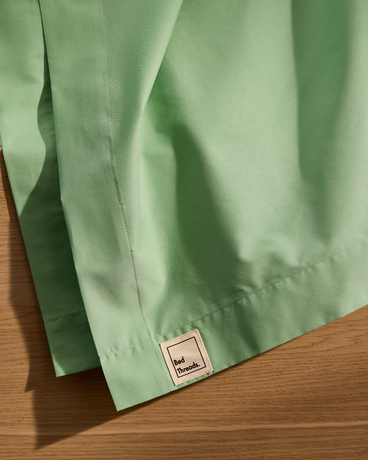 Apple 100% Organic Cotton Flat Sheet - Image 2