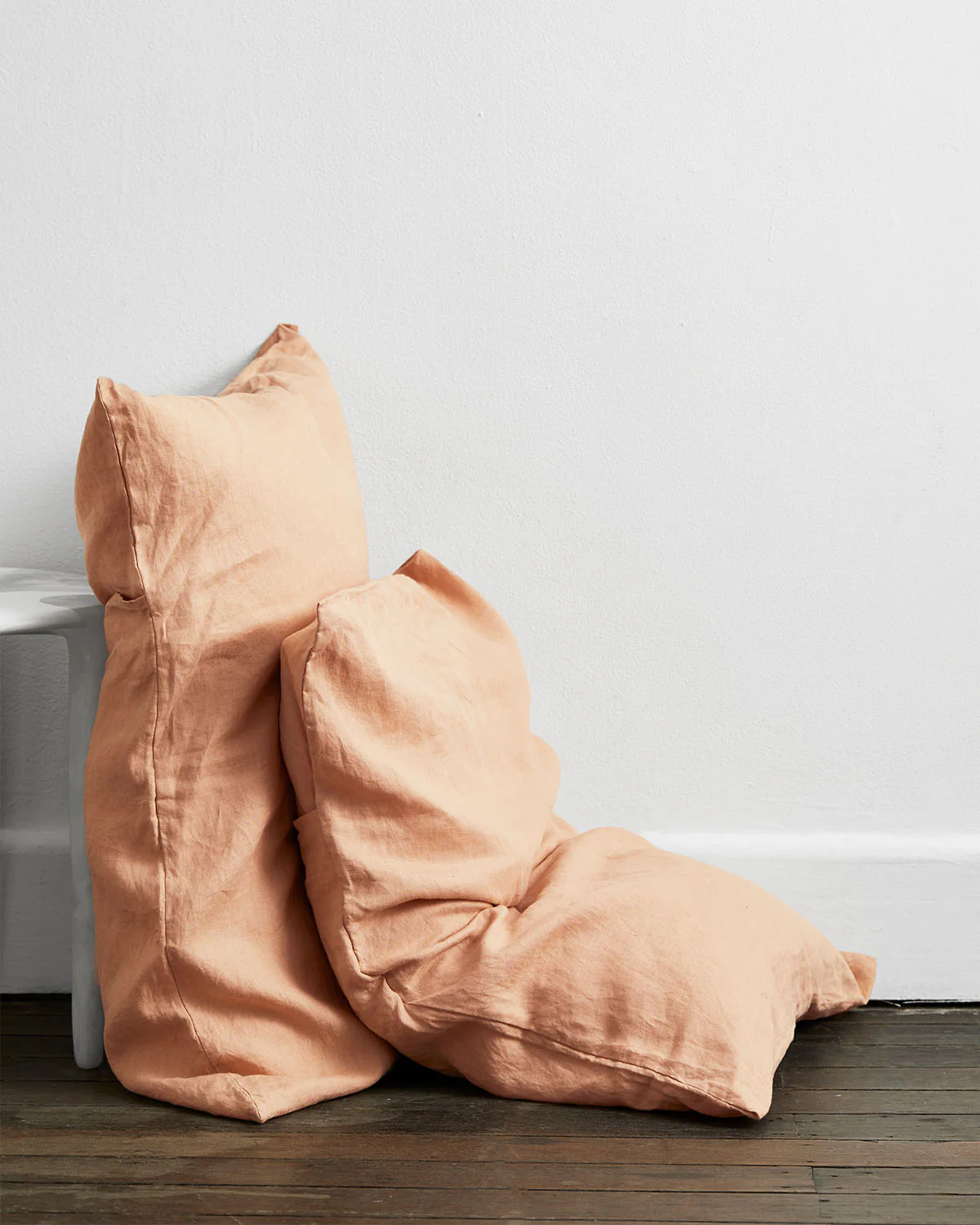 Autumn Terracotta, Rosewater & Lavender 100% French Flax Linen Bedding Bundle - Image 5