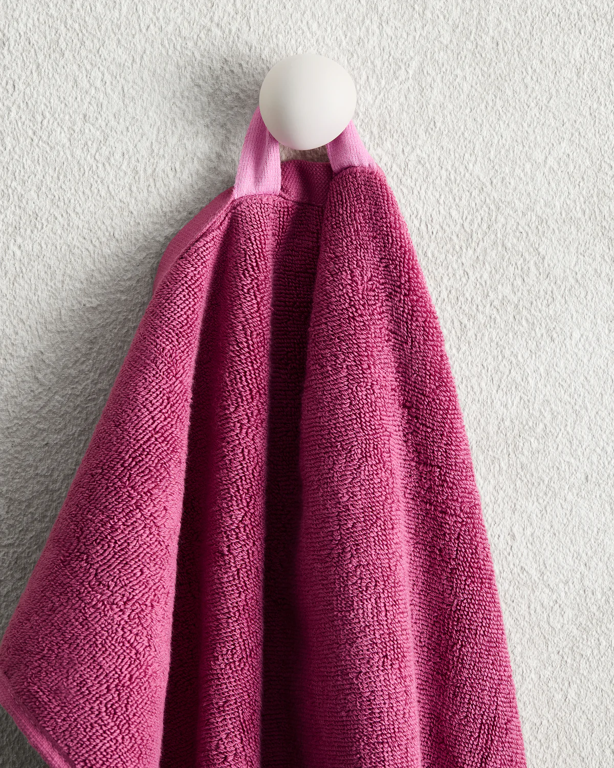 Berry 100% Cotton Terry Hand Towel - Image 4