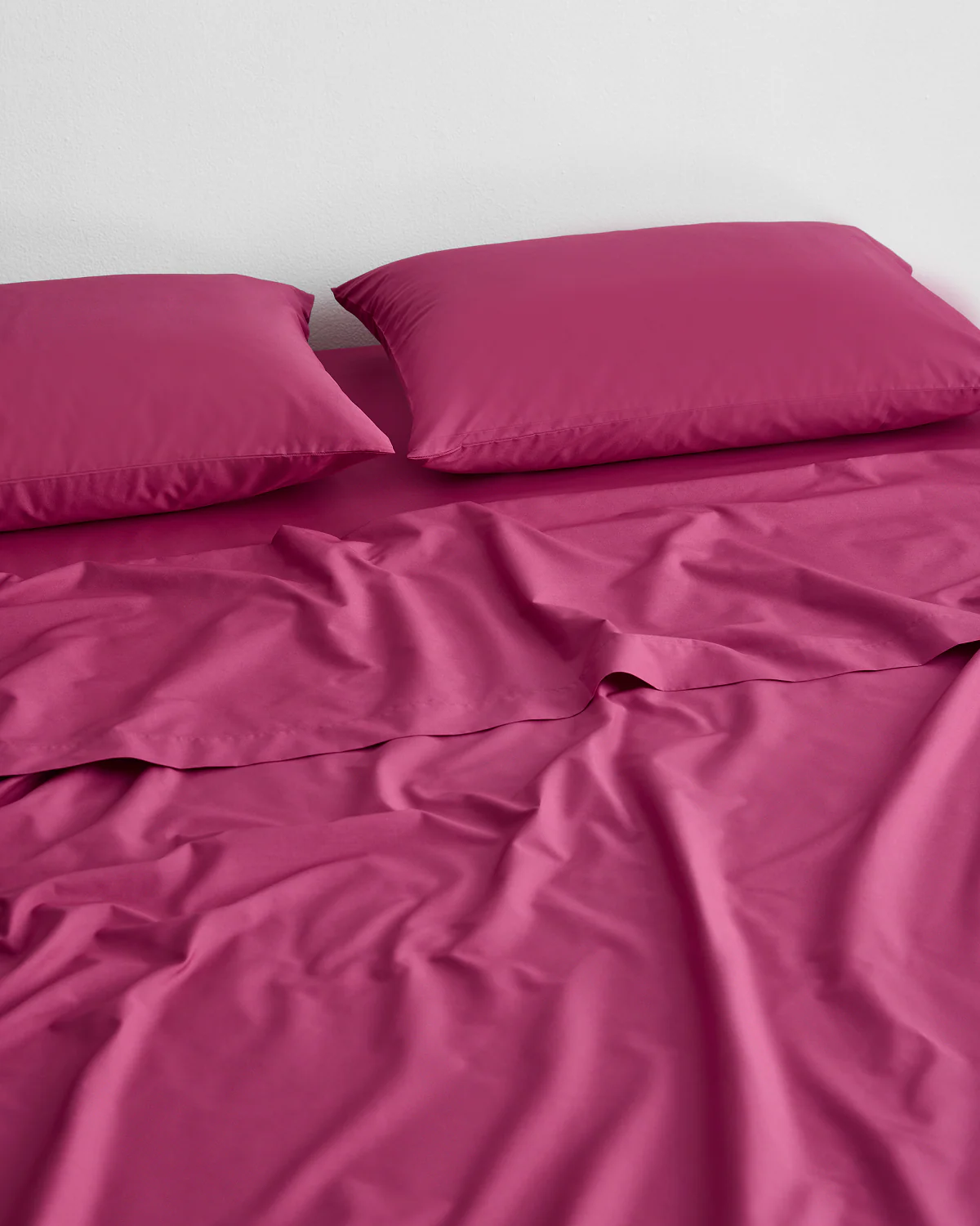 Berry 100% Organic Cotton Flat Sheet - Image 4