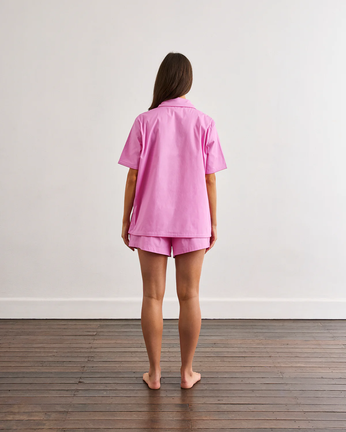 Bubblegum & Berry Piped Short Sleeve Shirt - Image 4