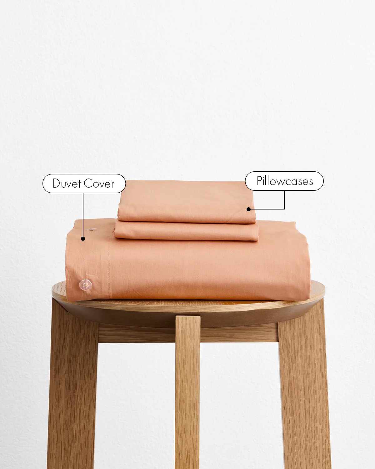 Butterscotch 100% Organic Cotton Duvet Cover Set - Image 2