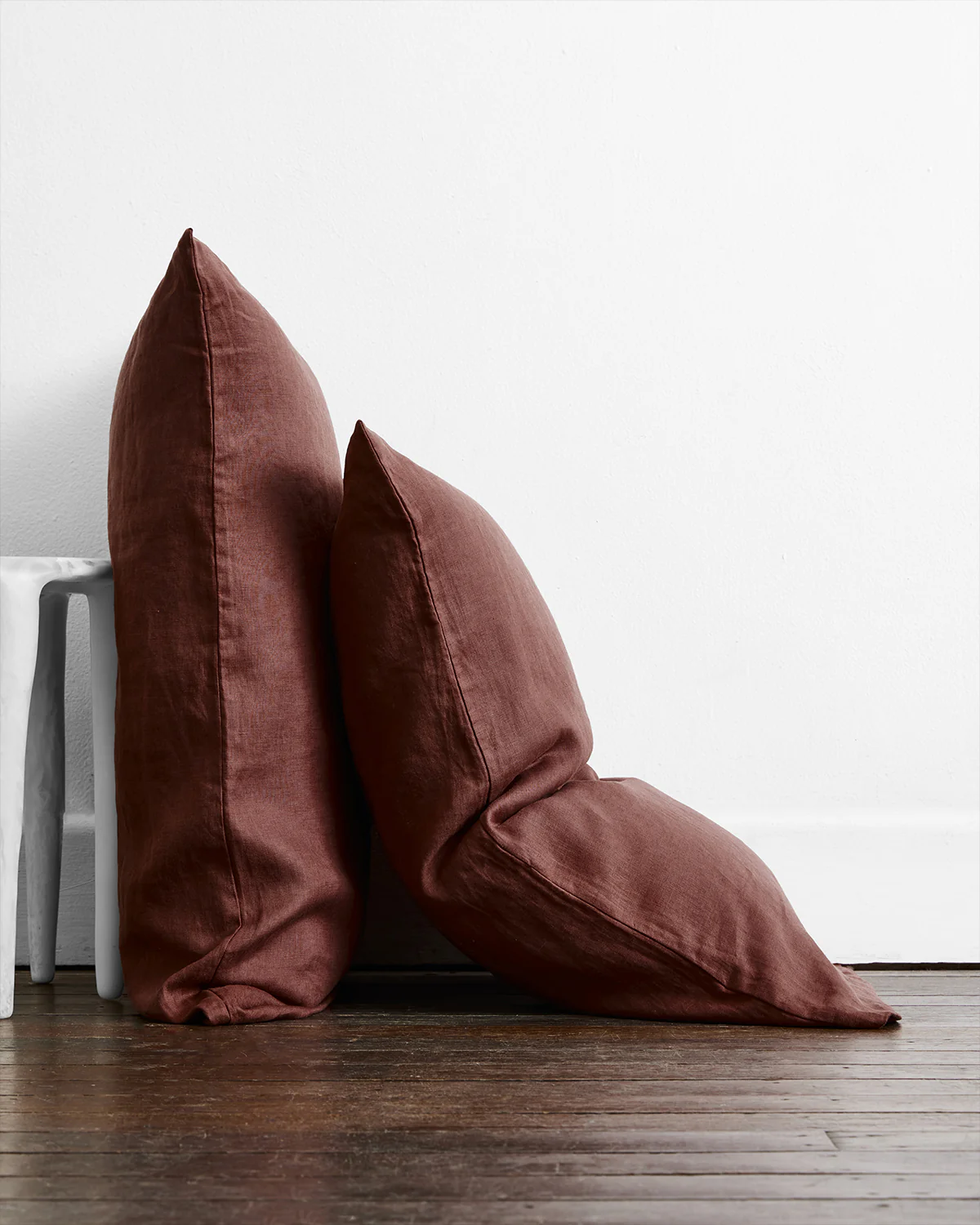 Cacao & Hazelnut 100% French Flax Linen Bedding Bundle - Image 7