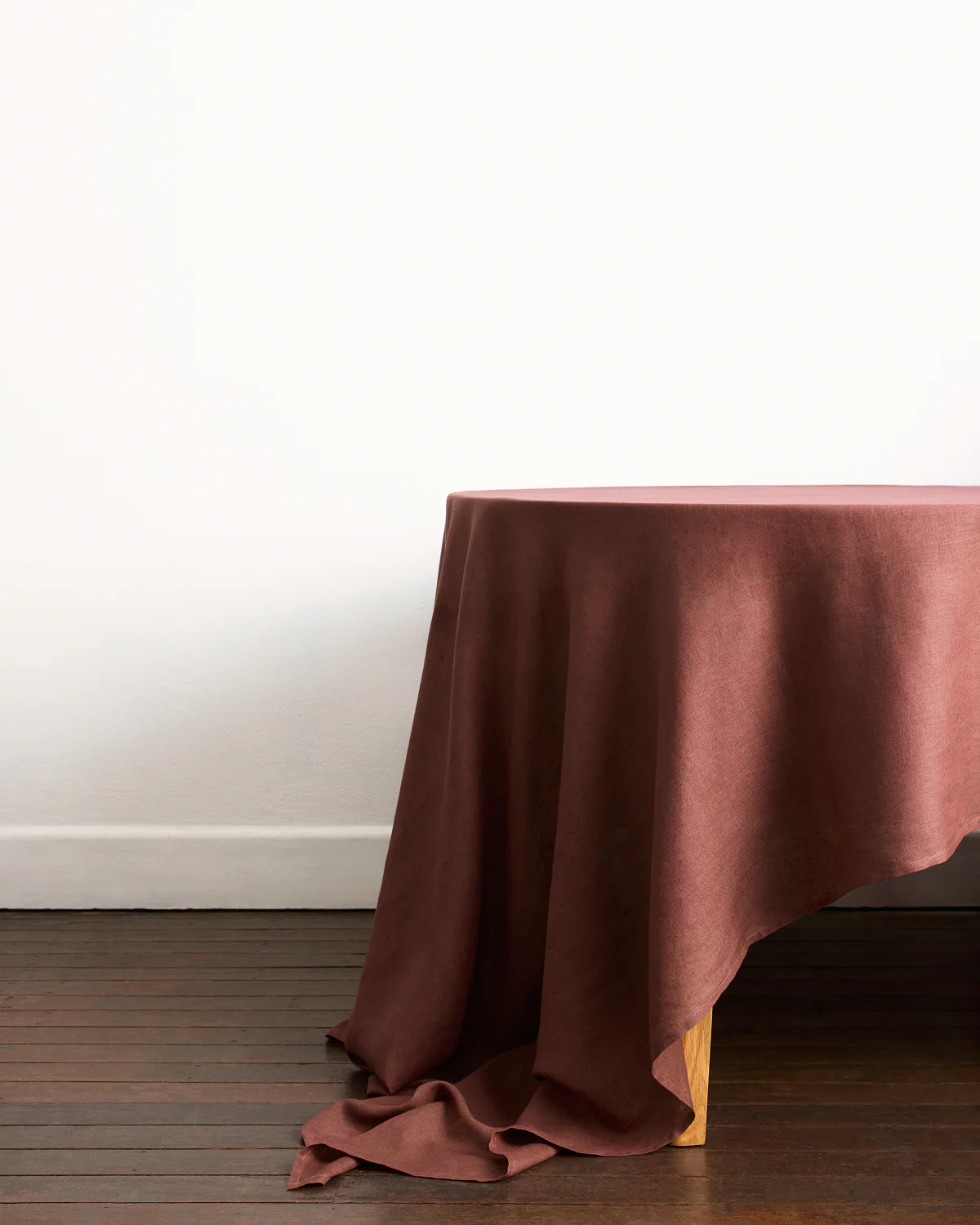 Cacao & Hazelnut 100% French Flax Linen Table Bundle - Image 4