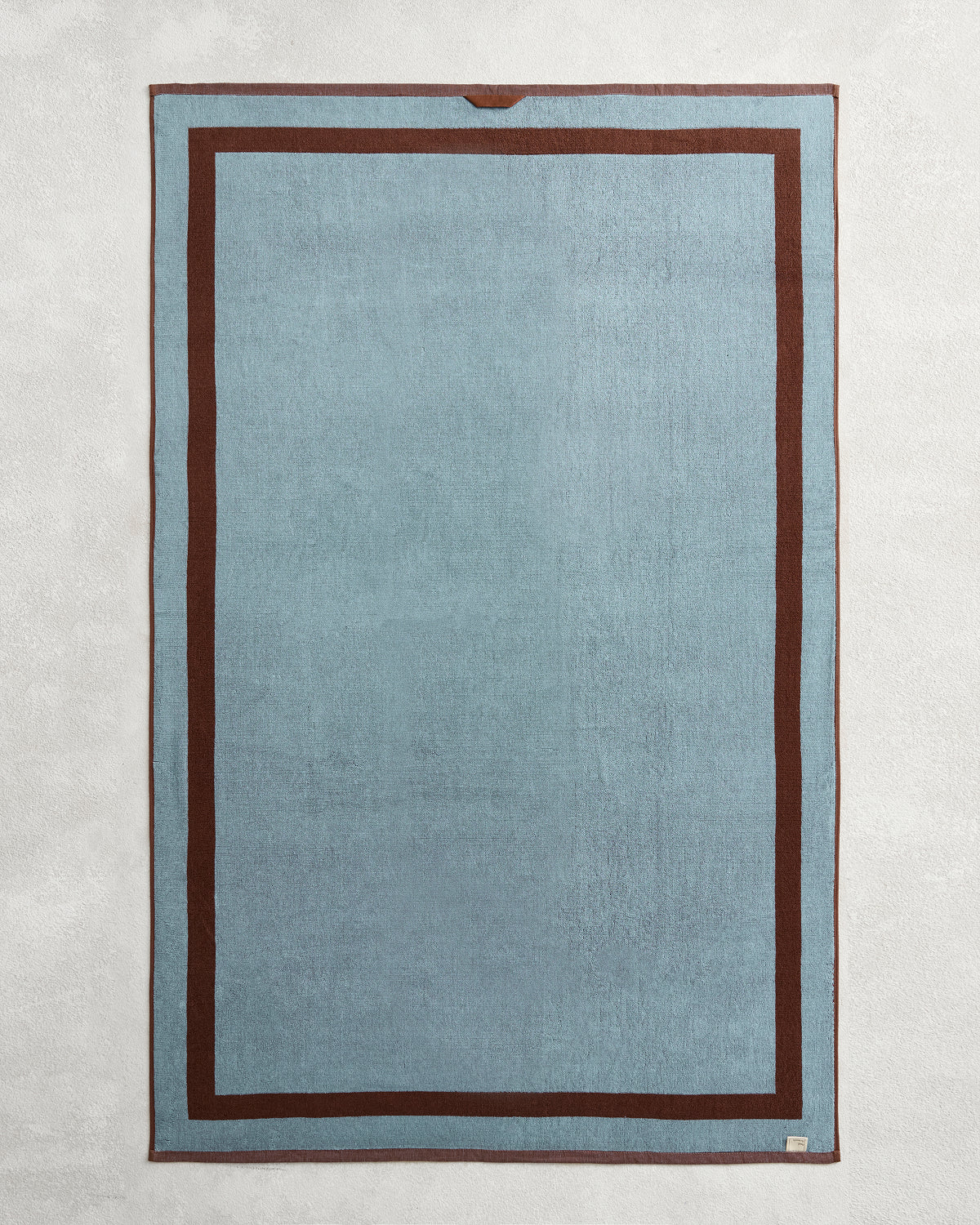 Cacao & Lagoon Two-Toned 100% Cotton Terry Bath Sheet - Image 6