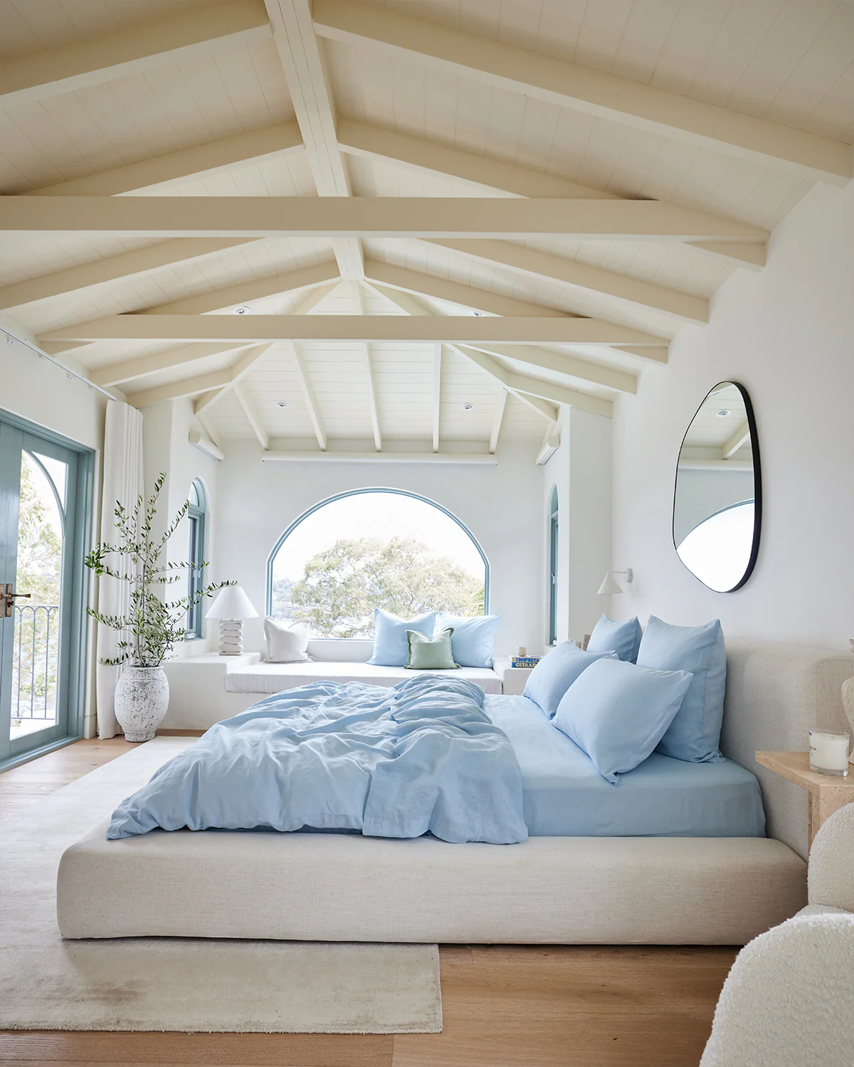 Coast 100% French Flax Linen Bedding Set - Image 5