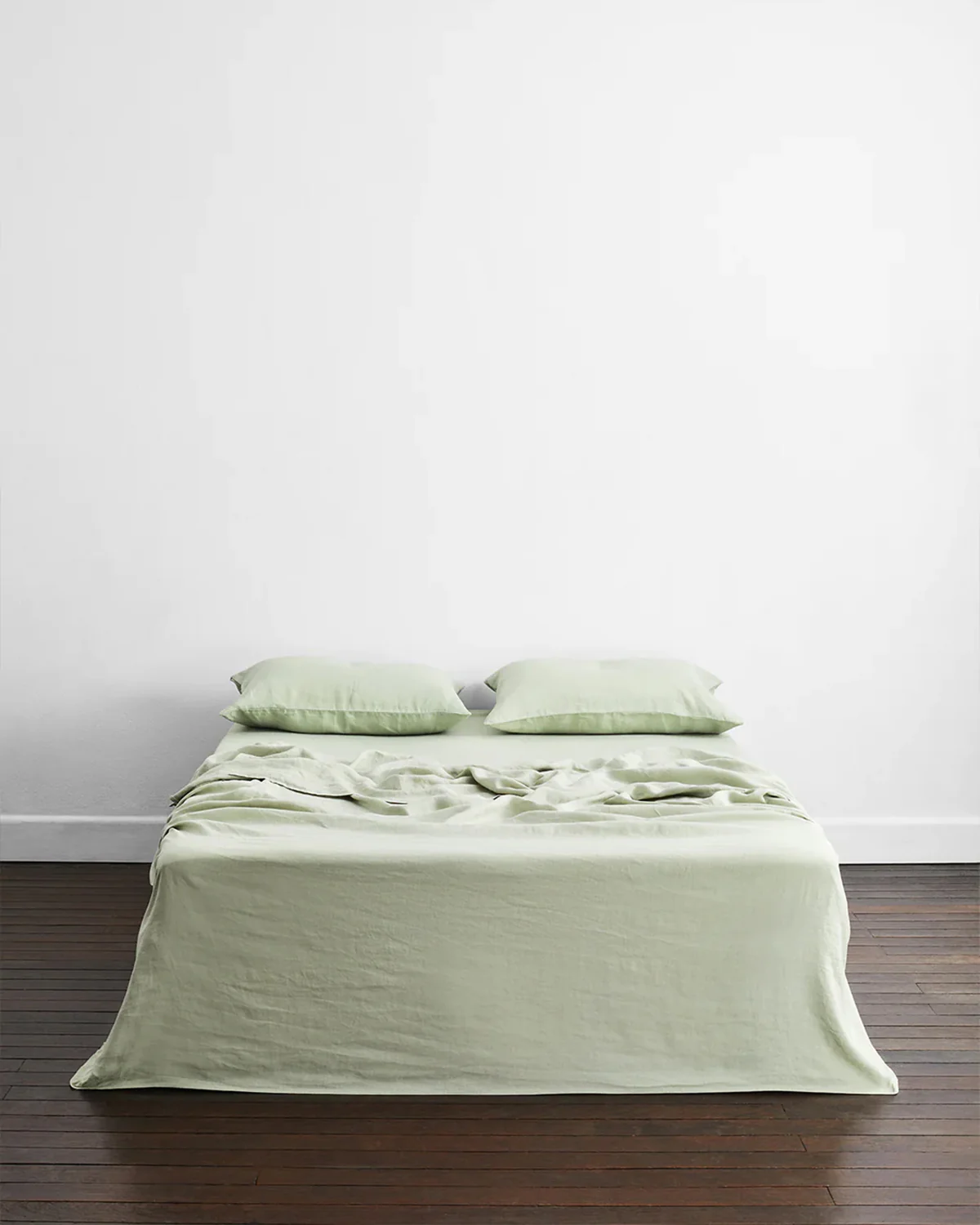 Olive & Sage 100% French Flax Linen Bedding Bundle - Image 4