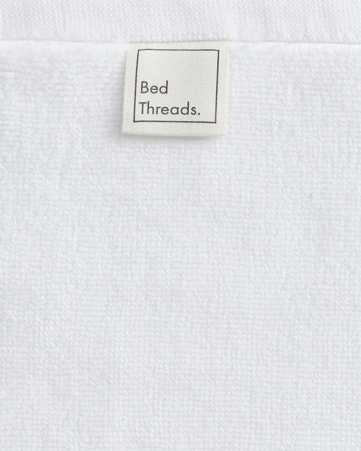 Crisp White 100% Cotton Terry Bath Mat - Image 4