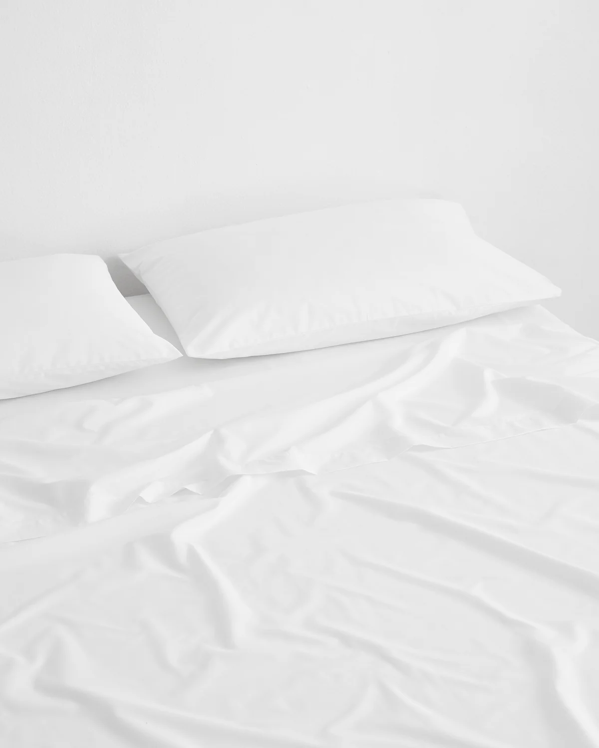 Crisp White 100% Organic Cotton Flat Sheet - Image 4