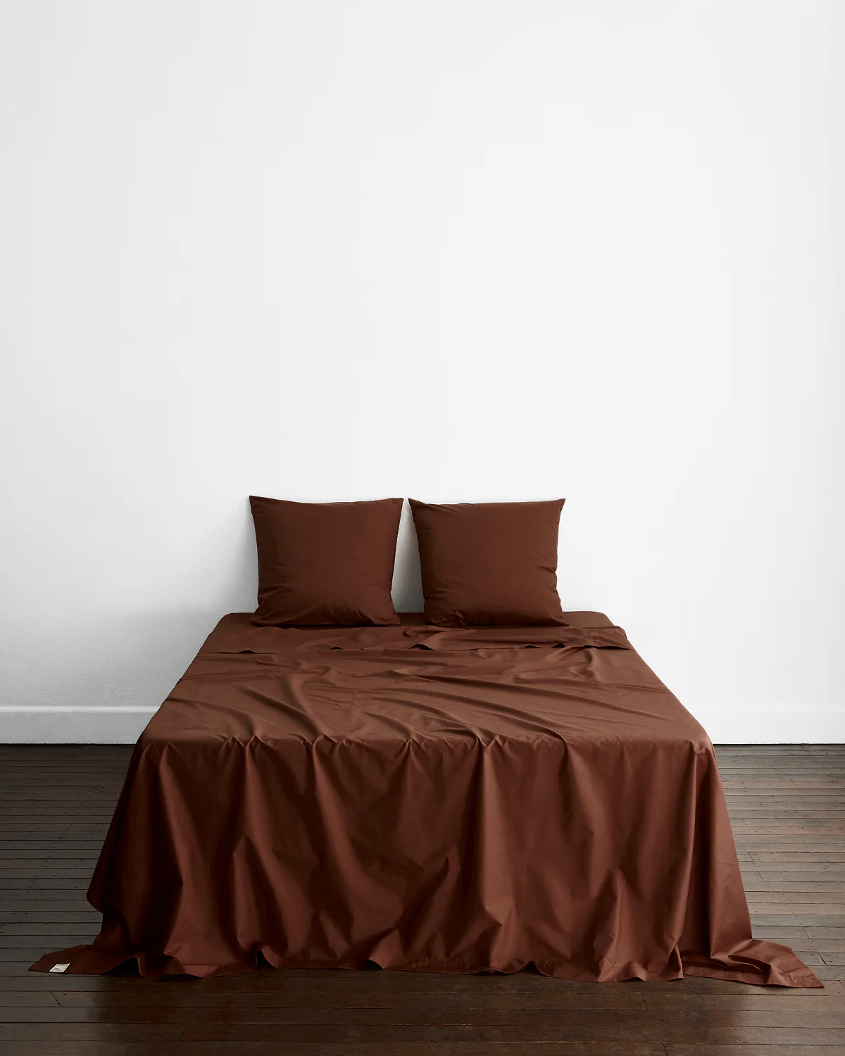 Espresso 100% Organic Cotton European Pillowcases (Set of Two) - Image 3