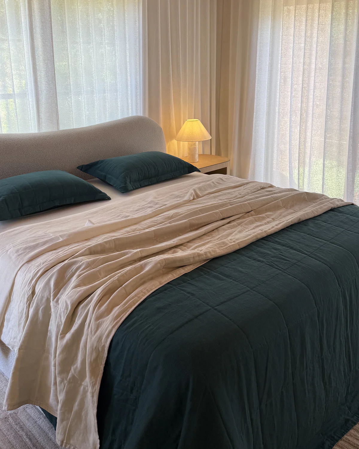 Forest Quilted Pillowcases (Set of Two) - Image 3