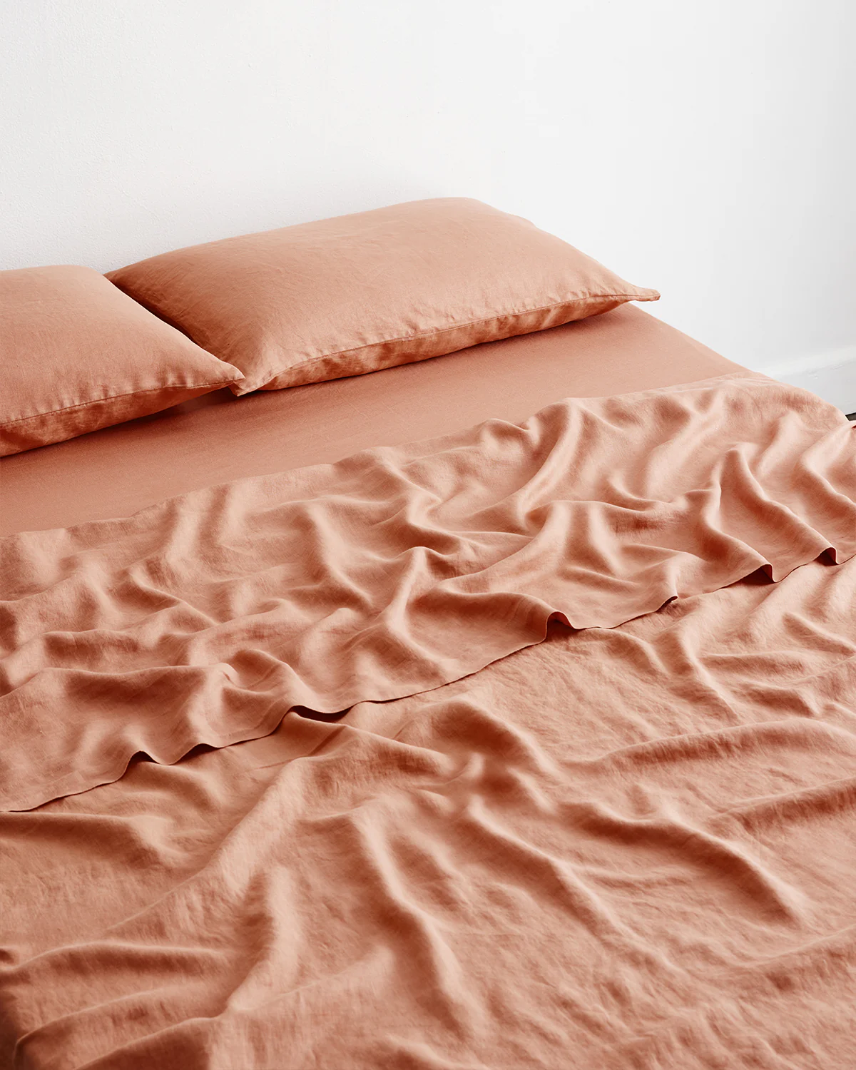 Hazelnut 100% French Flax Linen Sheet Set - Image 3