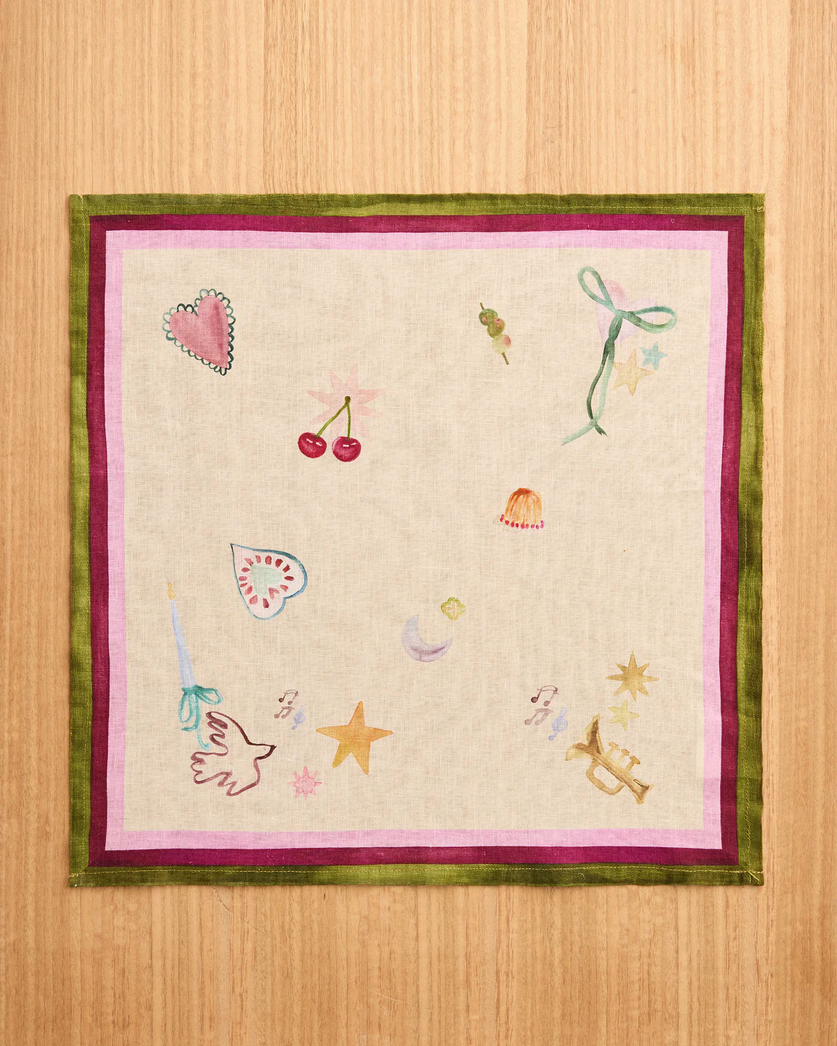 La Fête 100% French Flax Linen Napkins (Set of Four) - Image 8