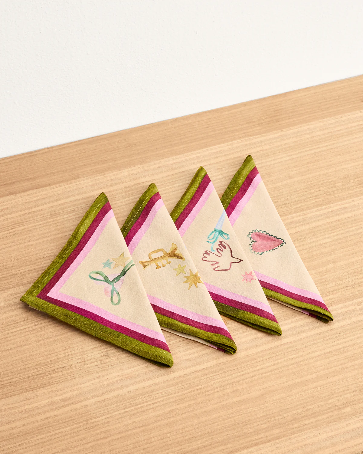 La Fête 100% French Flax Linen Napkins (Set of Four) - Image 9