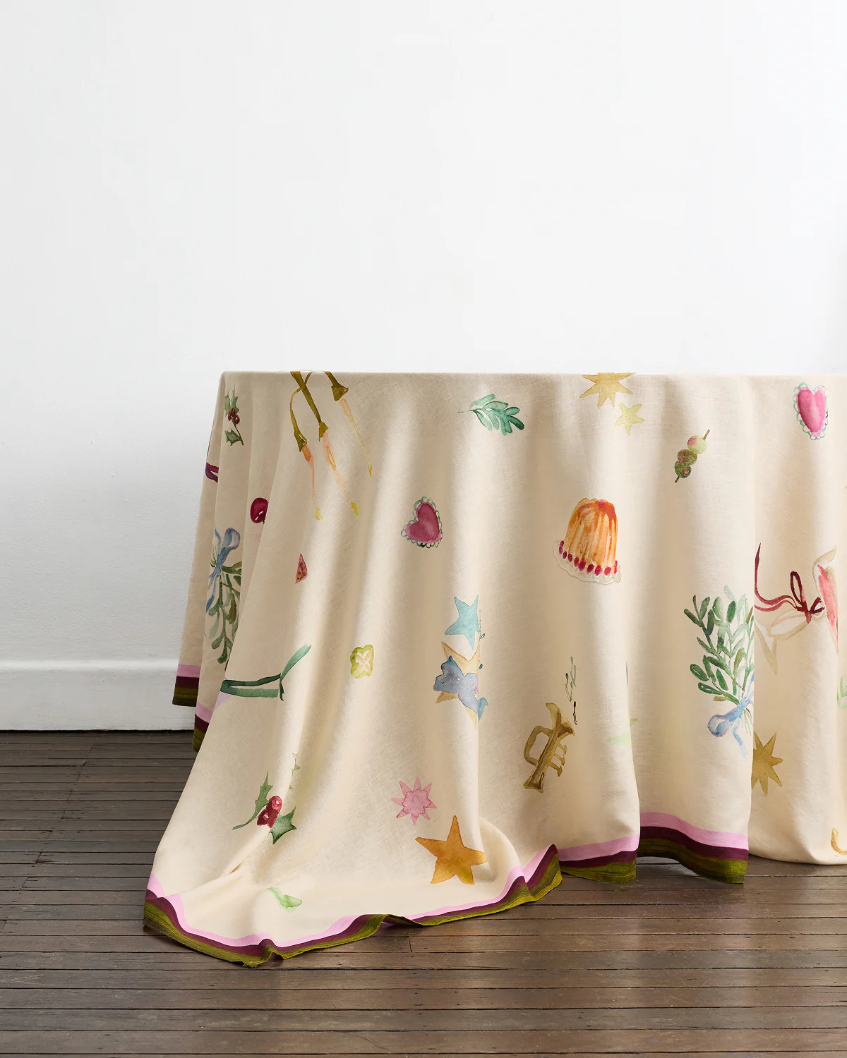 La Fête 100% French Flax Linen Tablecloth - Image 10