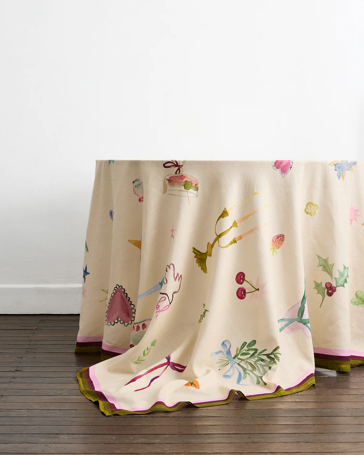 La Fête 100% French Flax Linen Tablecloth - Image 11