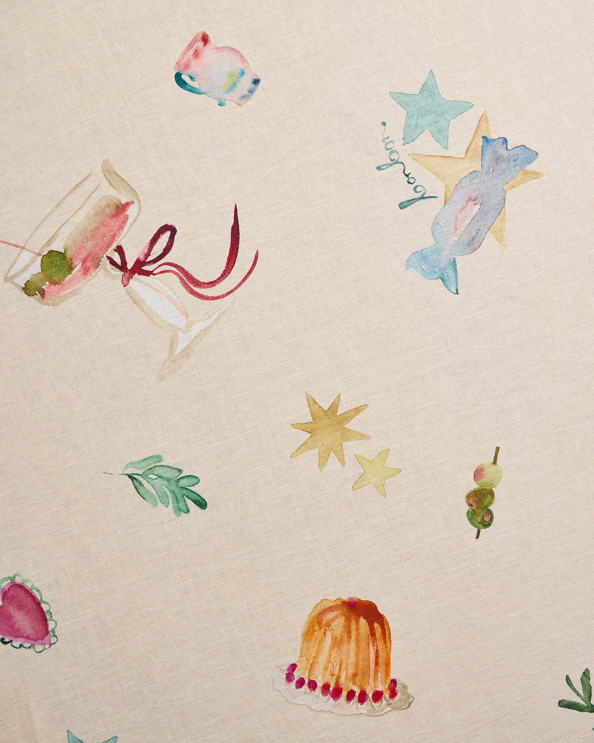 La Fête 100% French Flax Linen Tablecloth - Image 15