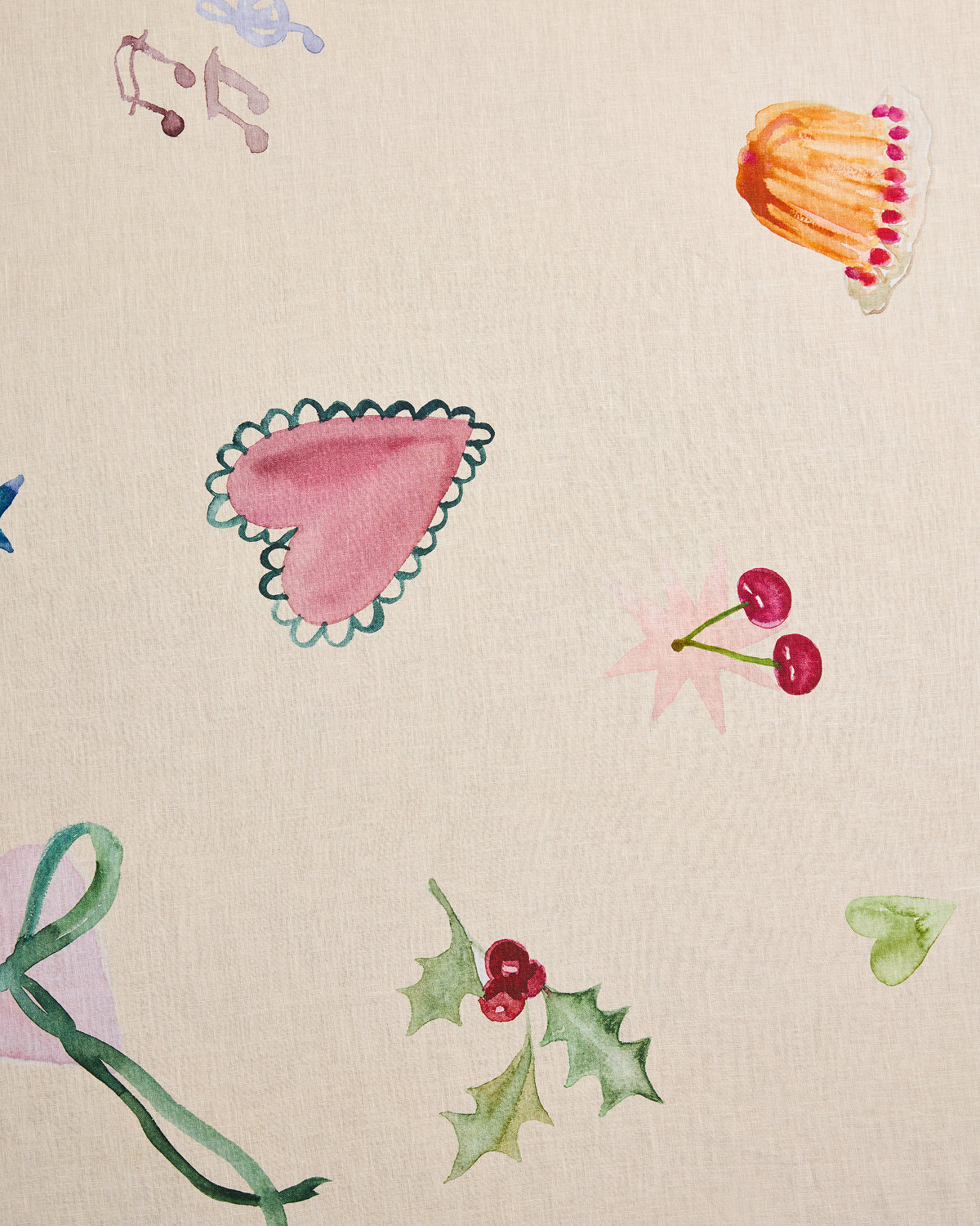 La Fête 100% French Flax Linen Tablecloth - Image 17