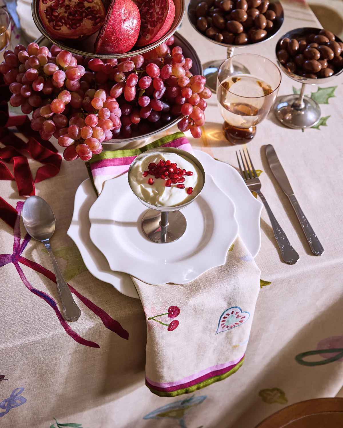 La Fête 100% French Flax Linen Napkins (Set of Four) - Image 4