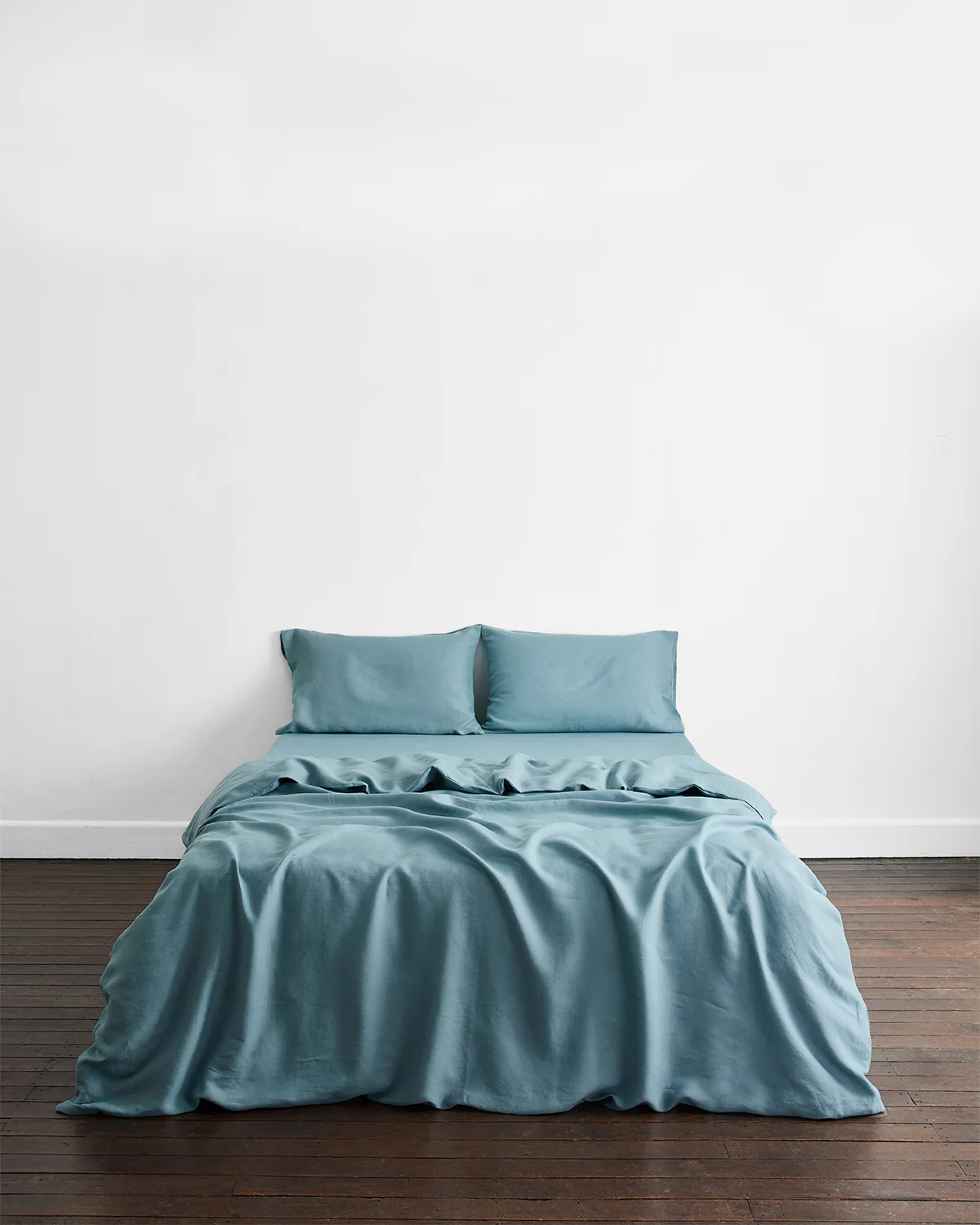Lagoon 100% French Flax Linen Pillowcases (Set of Two) - Image 3