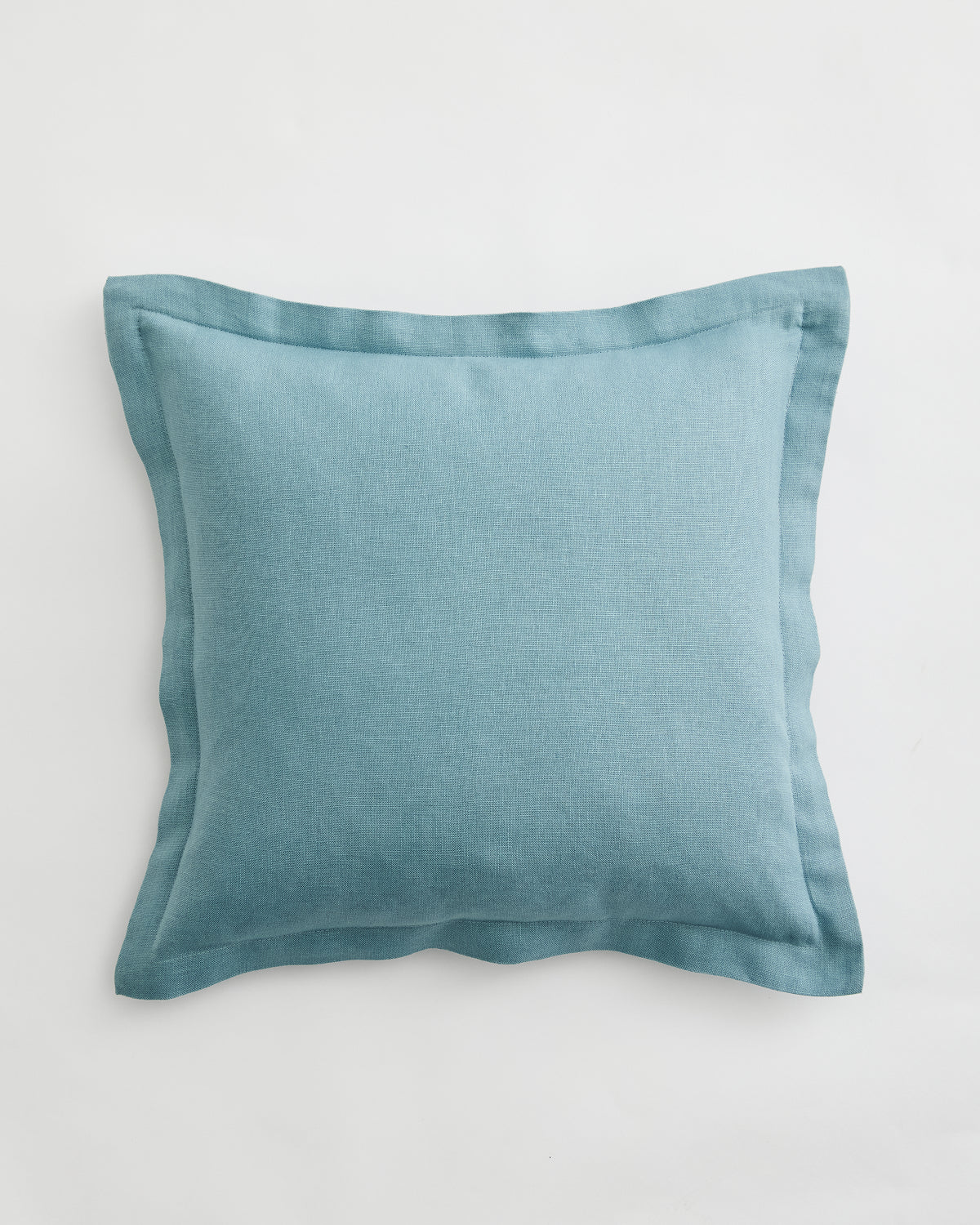 Lagoon 100% French Flax Linen Cushion Cover - Image 2