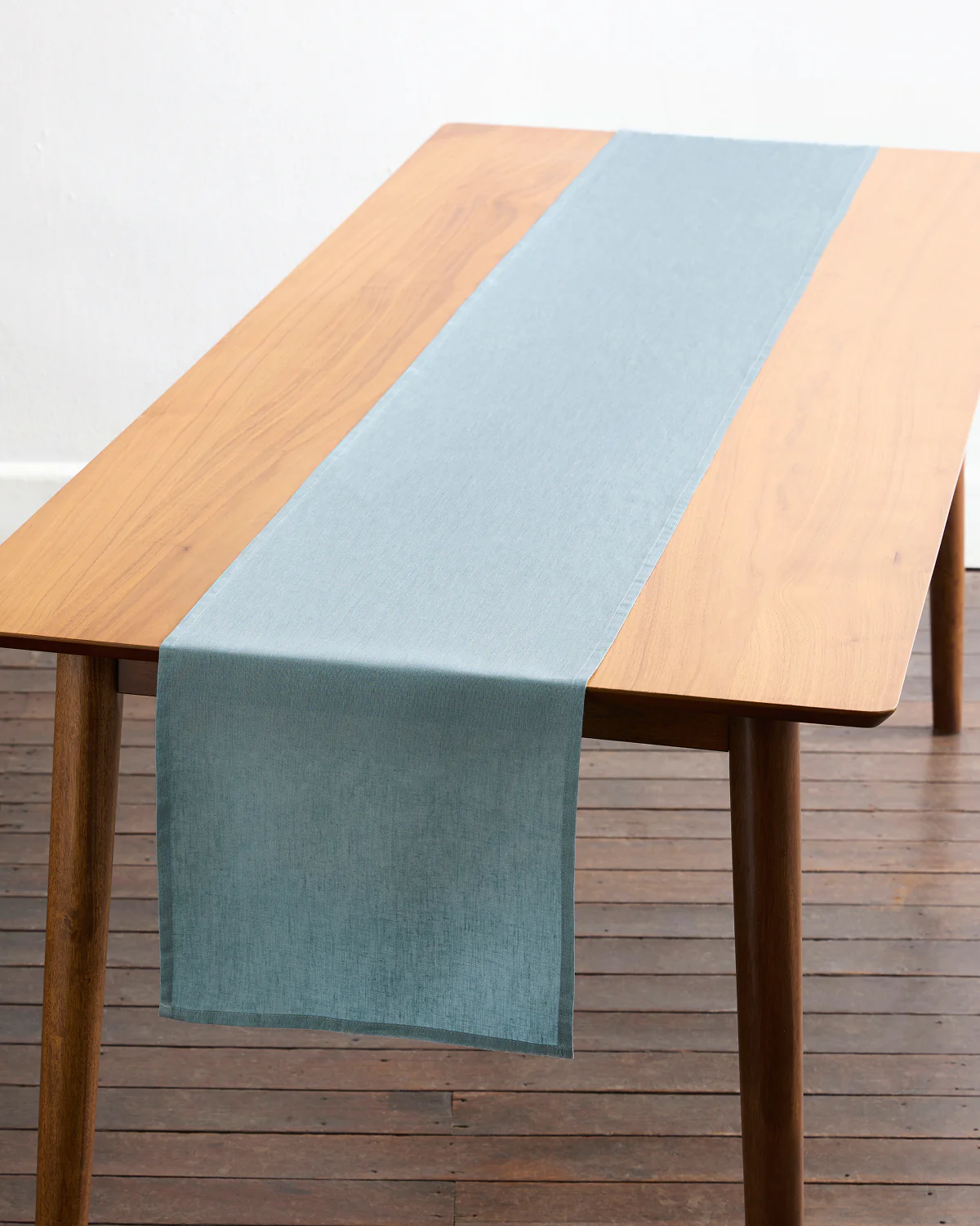 Lagoon 100% French Flax Linen Table Runner - Image 6