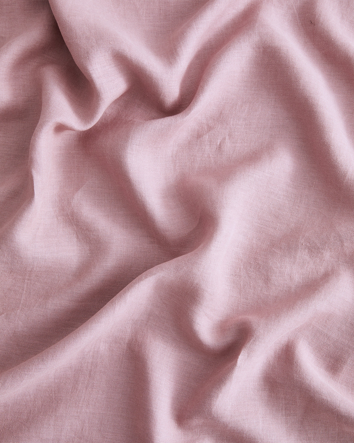 Lavender 100% French Flax Linen Fitted Sheet Set - Image 4