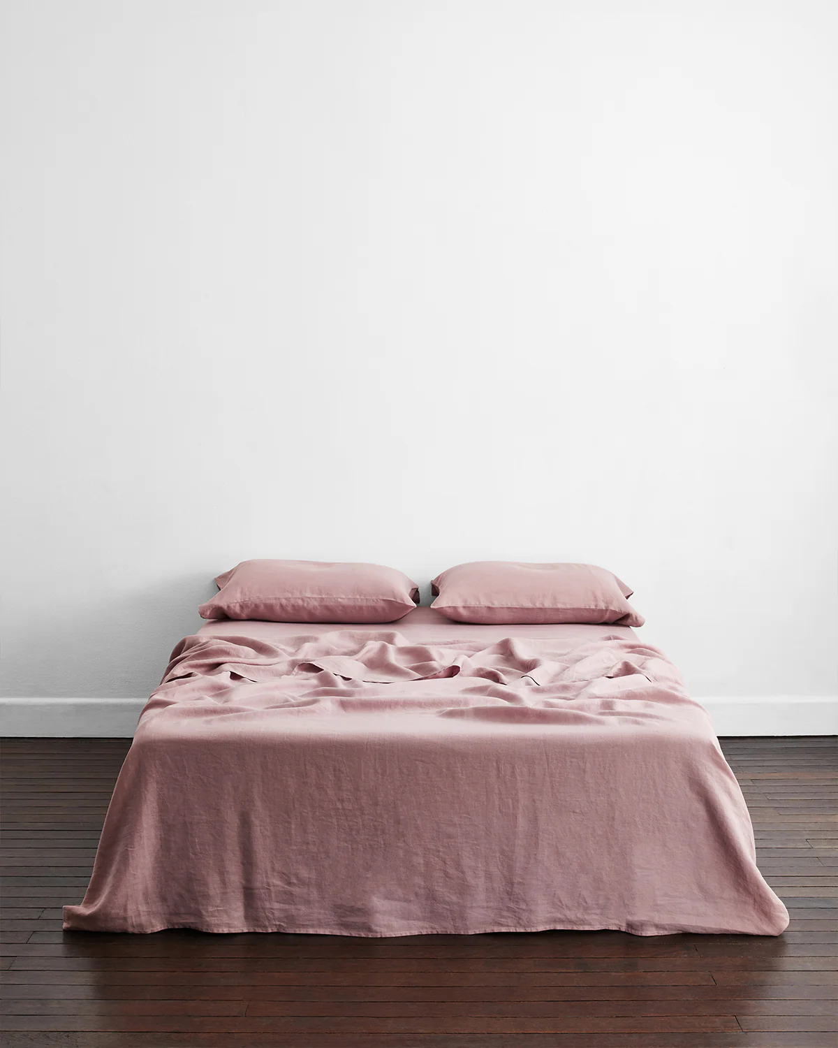Lavender 100% French Flax Linen King Pillowcases (Set of Two) - Image 2