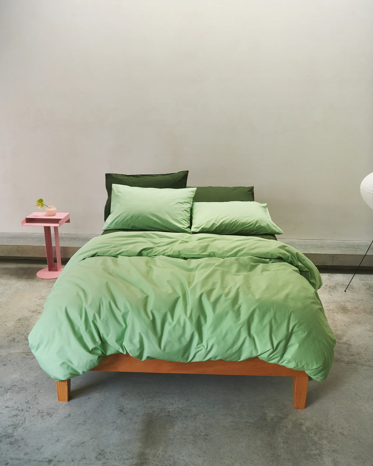 Moss 100% Organic Cotton Flat Sheet - Image 6