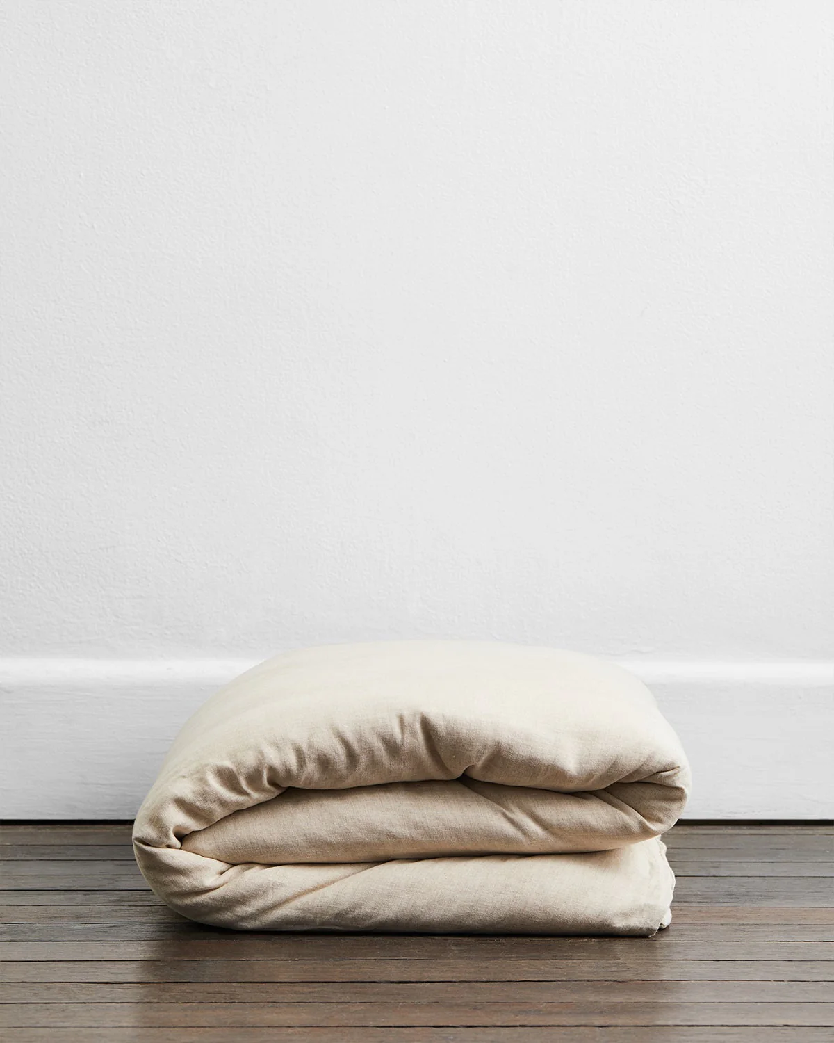 Oatmeal 100% French Flax Linen Bedding Bundle - Image 3