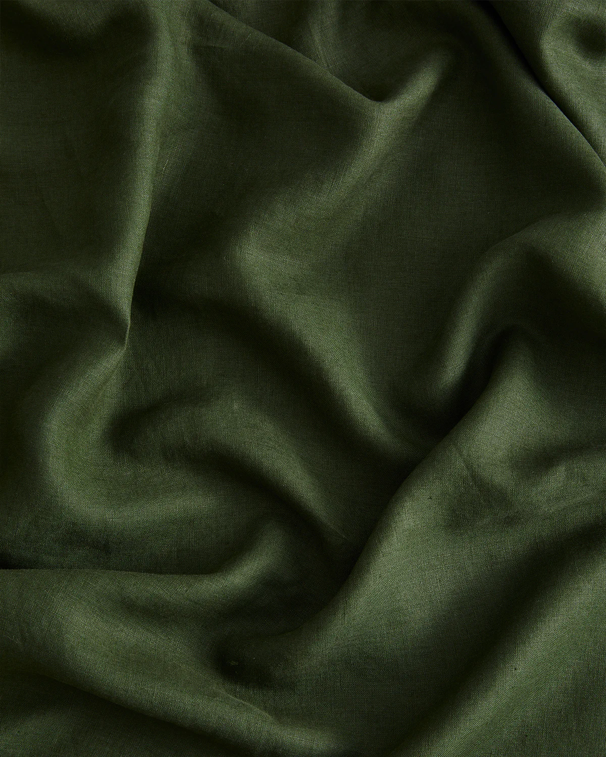 Olive 100% French Flax Linen Bedding Set - Image 3