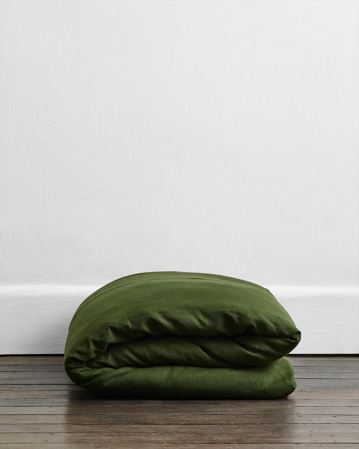 Olive & Oatmeal 100% French Flax Linen Bedding Bundle - Image 3
