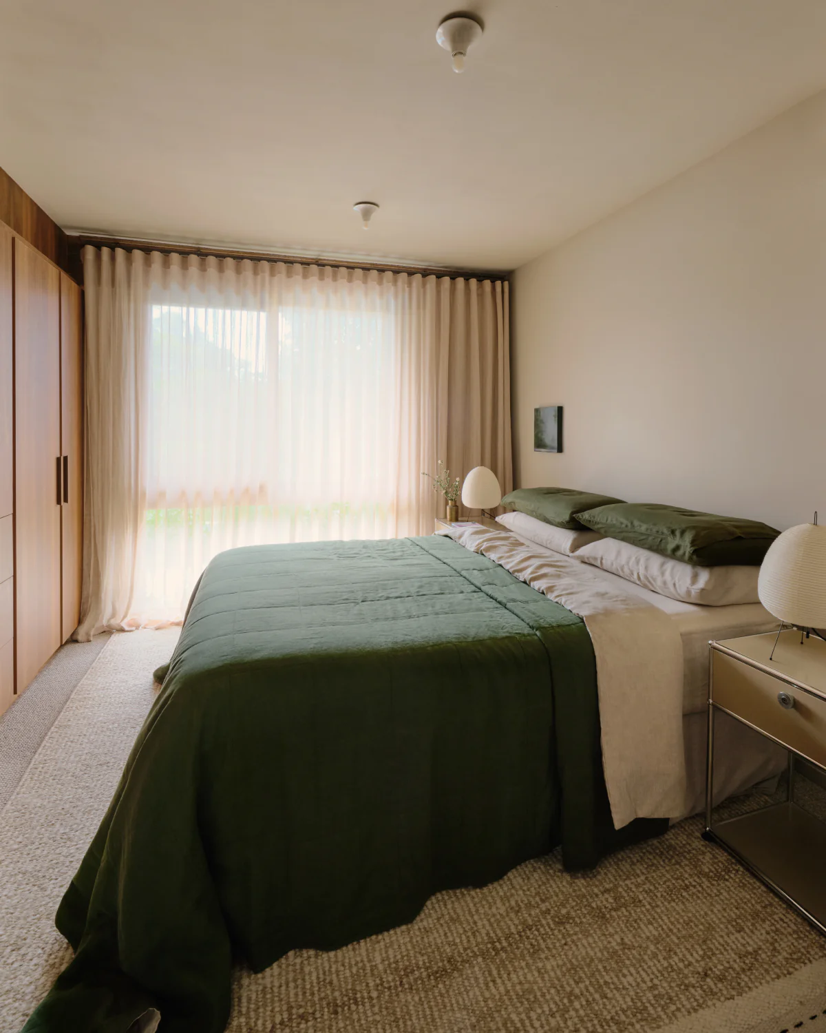 Olive & Oatmeal Two-Tone Quilt - Image 4