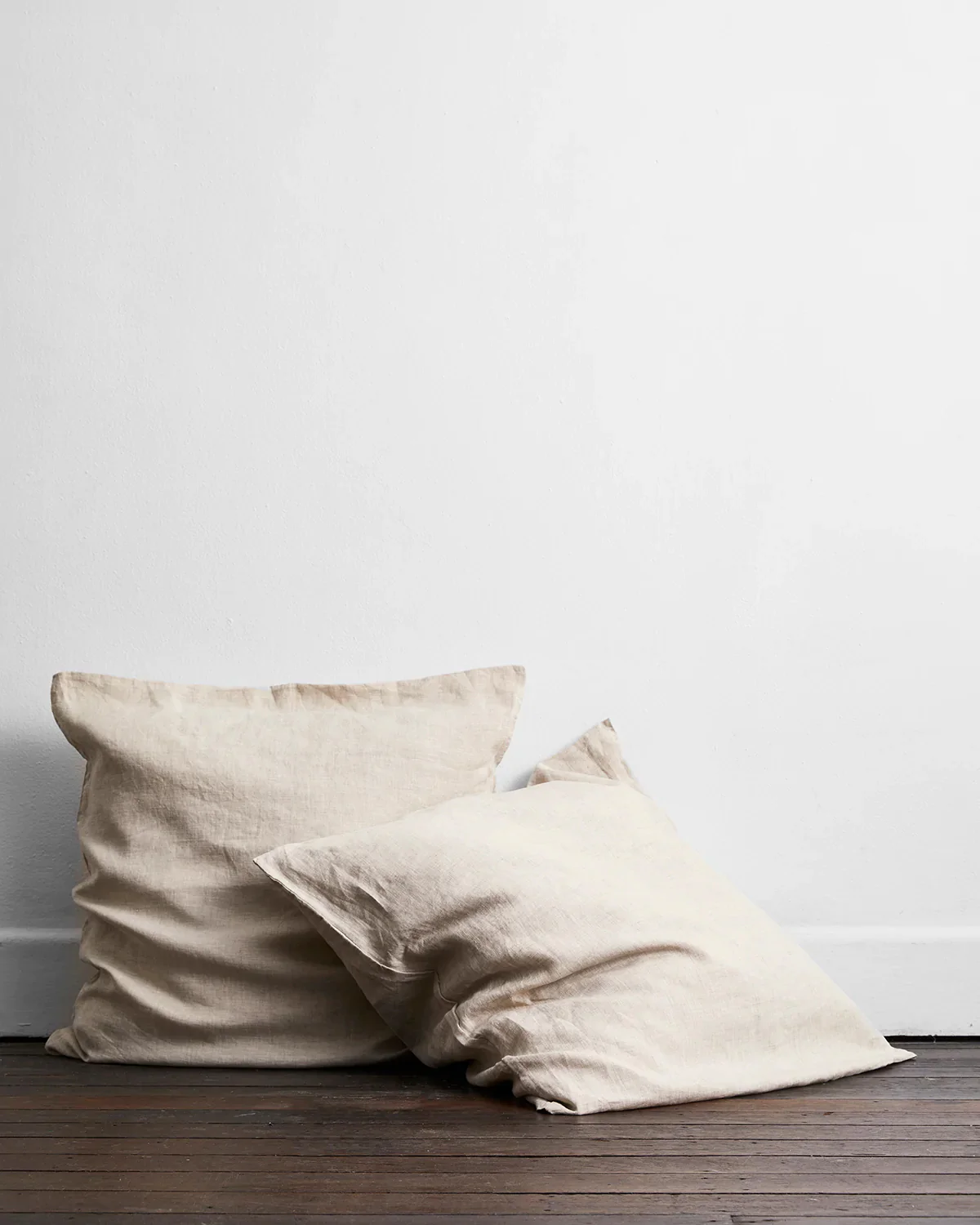 Olive Stripe, Terracotta & Oatmeal 100% French Flax Linen Bedding Bundle - Image 8