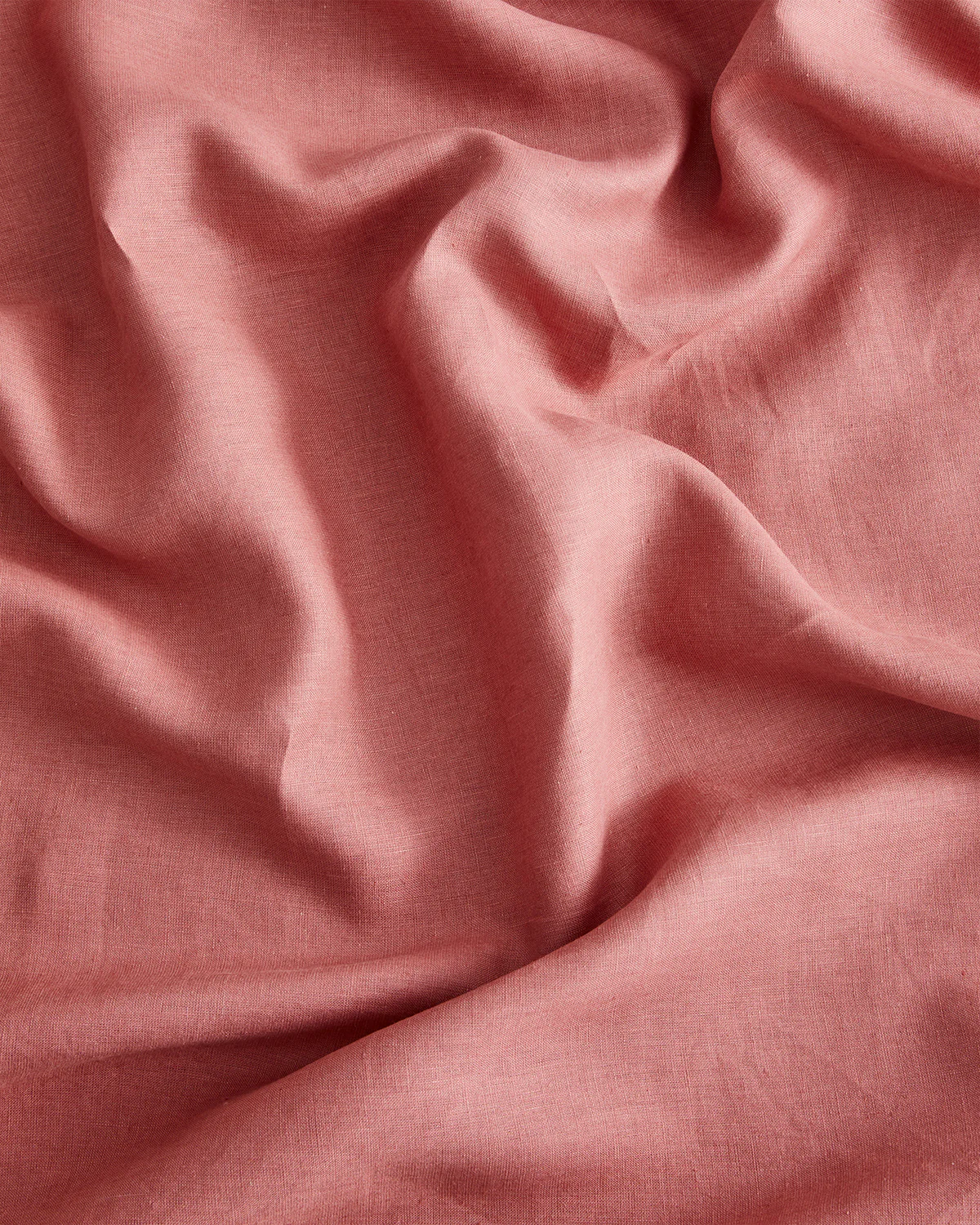 Pink Clay 100% French Flax Linen Fitted Sheet Set - Image 4