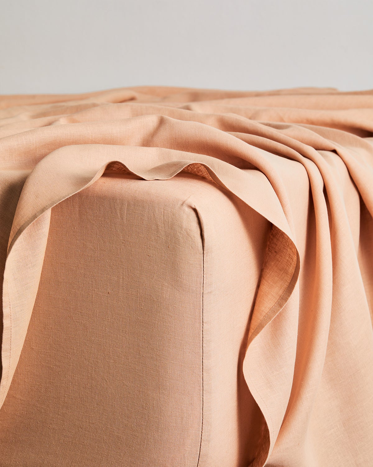 Rust & Terracotta 100% French Flax Linen Bedding Bundle - Image 4
