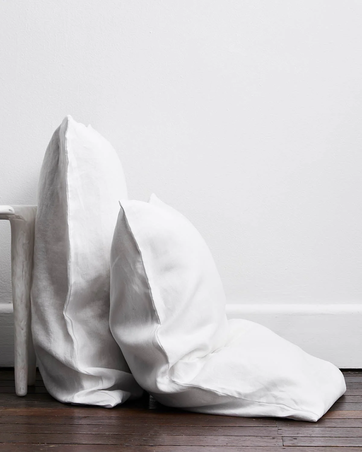 Sage & White 100% French Flax Linen Bedding Bundle - Image 6