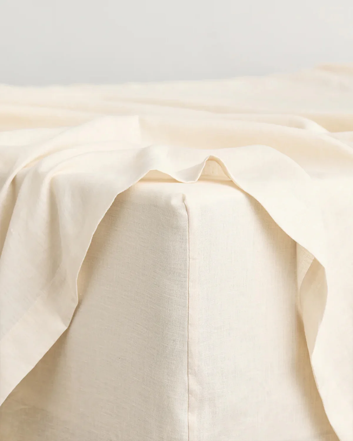 Sage & Crème 100% French Flax Linen Bedding Bundle - Image 3