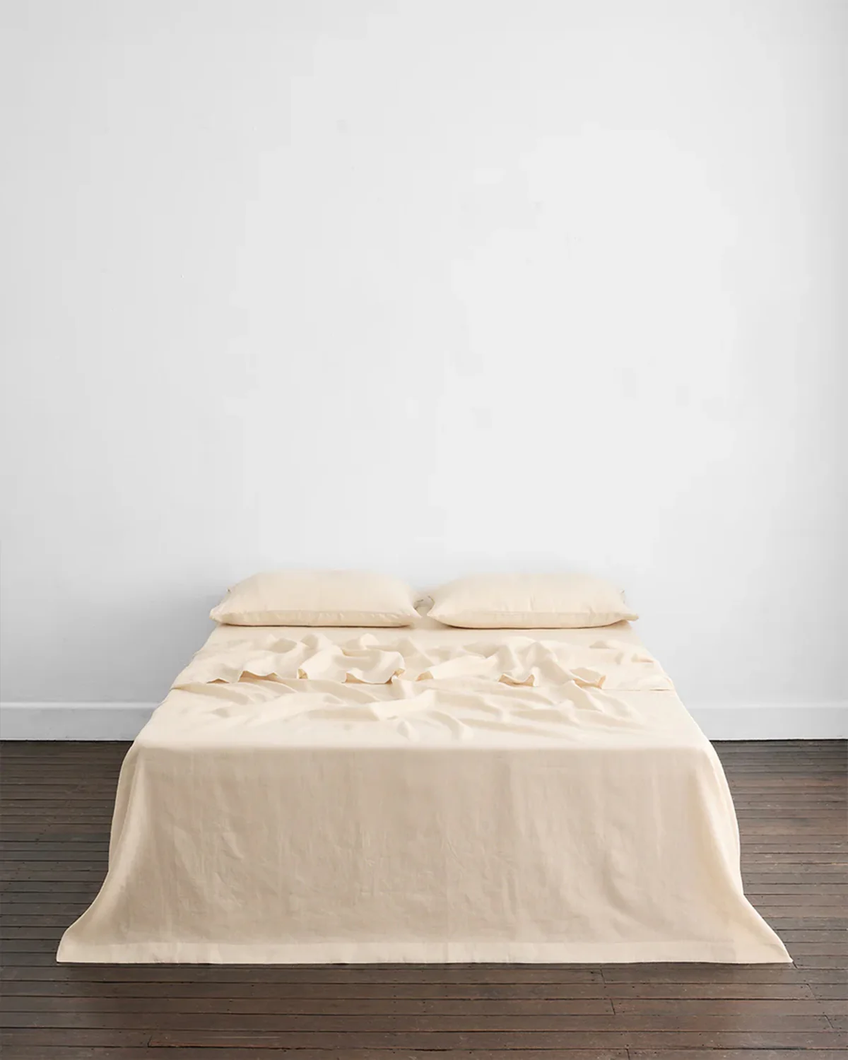 Sage & Crème 100% French Flax Linen Bedding Bundle - Image 4