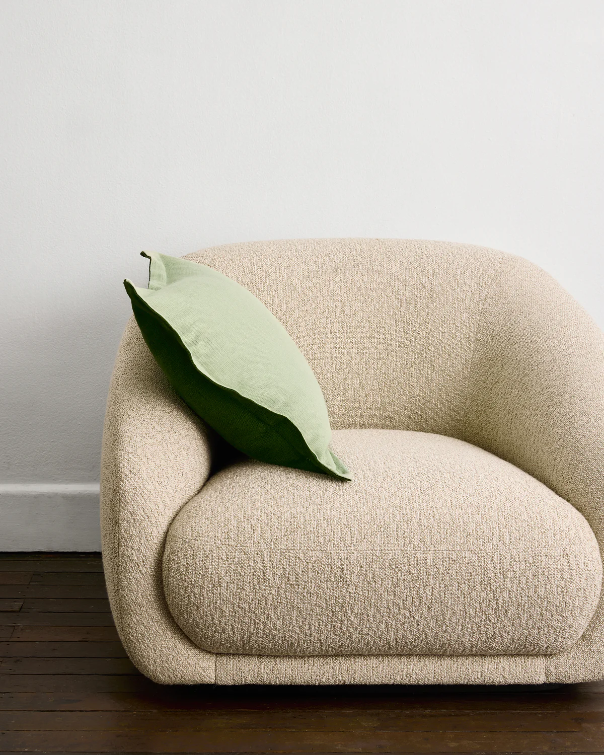 Sage & Olive 100% French Flax Linen Cushion Cover - Image 3