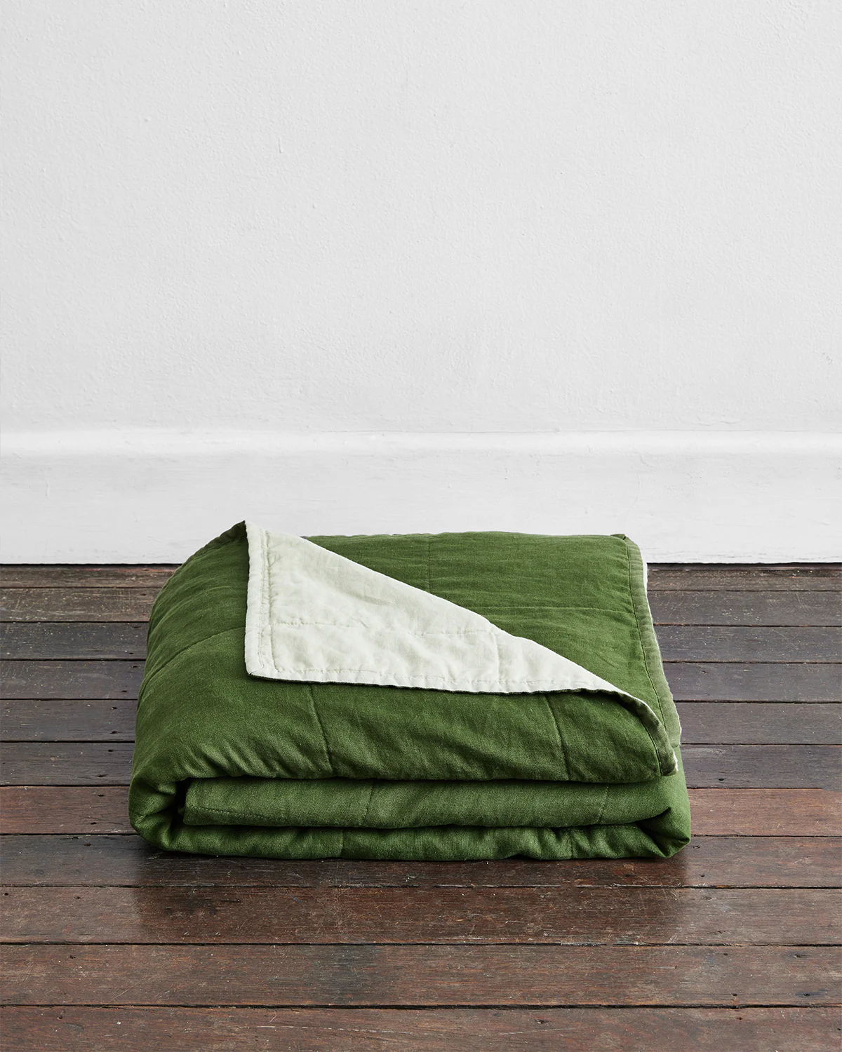 Sage & Olive Two-Tone Quilt - Image 3