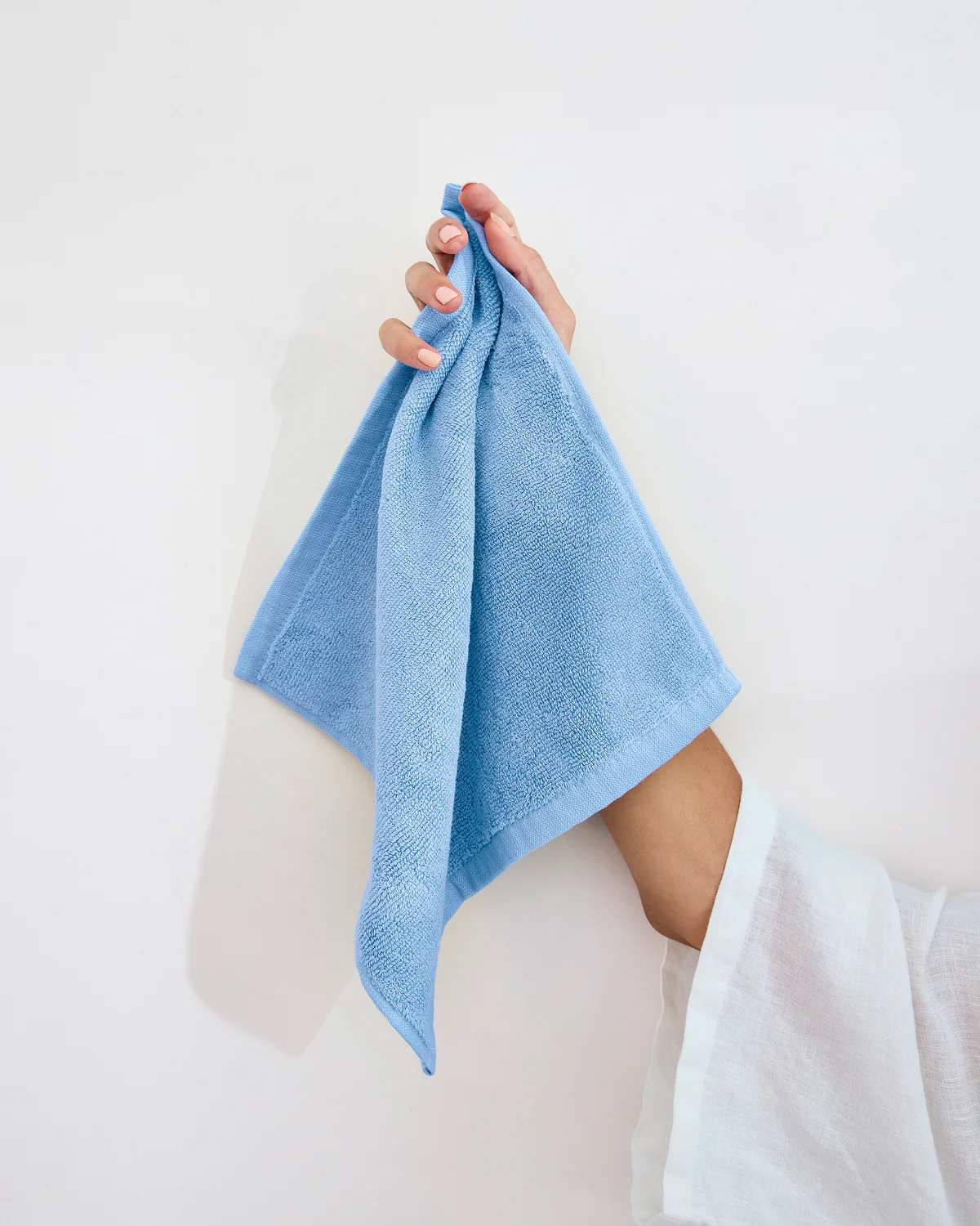 Sky 100% Cotton Terry Face Washers (Set of Two) - Image 3