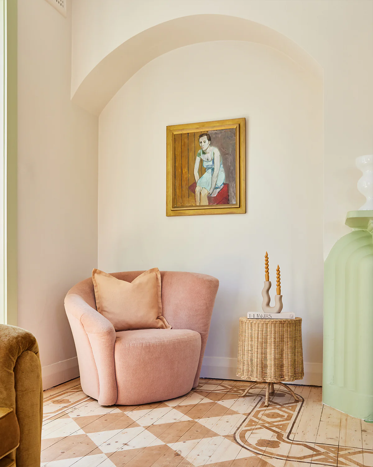 Terracotta 100% French Flax Linen Cushion Cover - Image 5