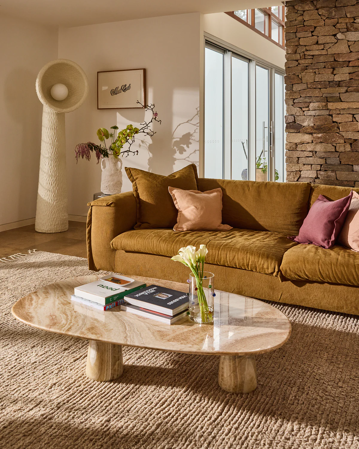Terracotta 100% French Flax Linen Cushion Cover - Image 6