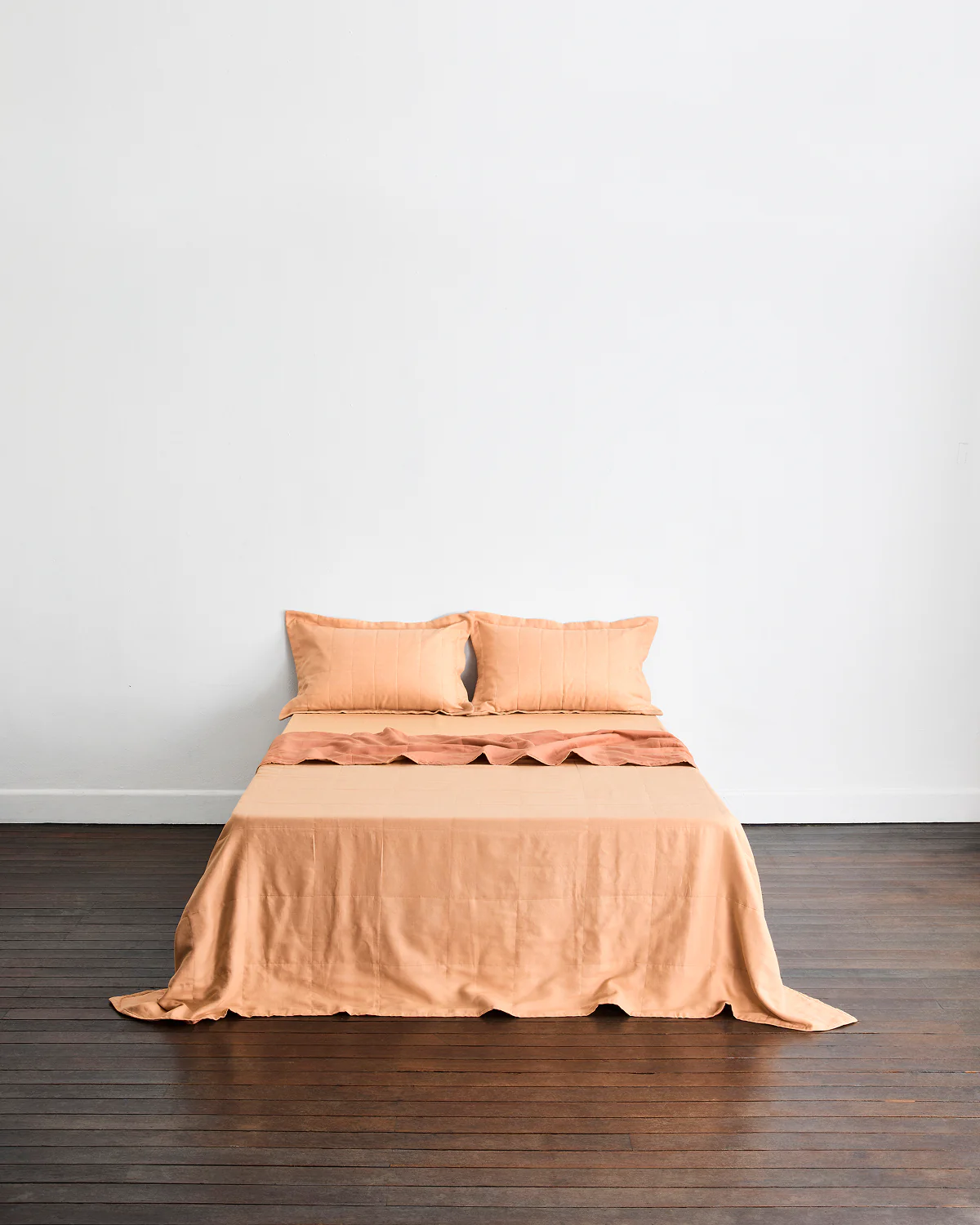 Terracotta & Hazelnut Two-Tone Quilt - Image 2