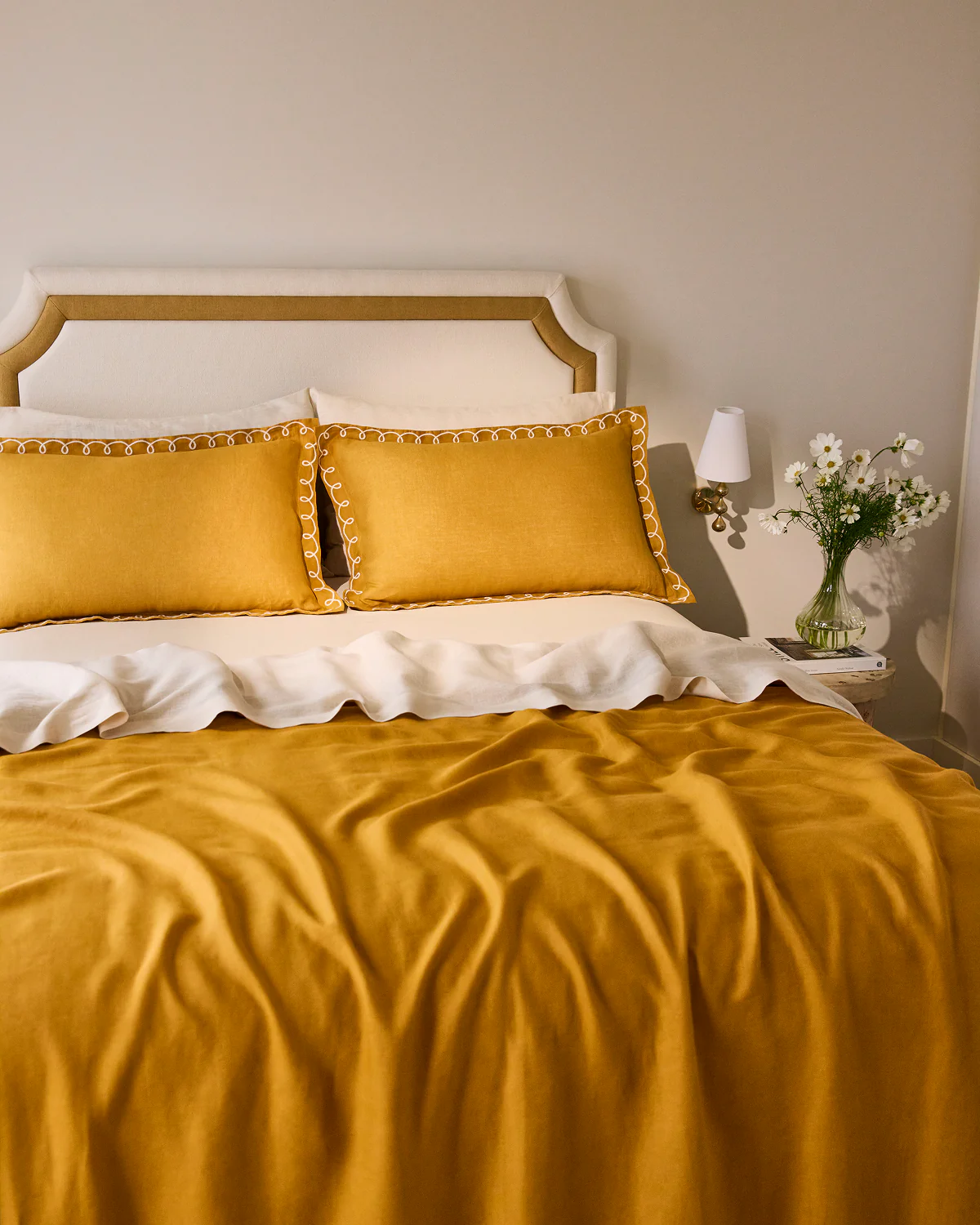 Crème 100% French Flax Linen Sheet Set - Image 5
