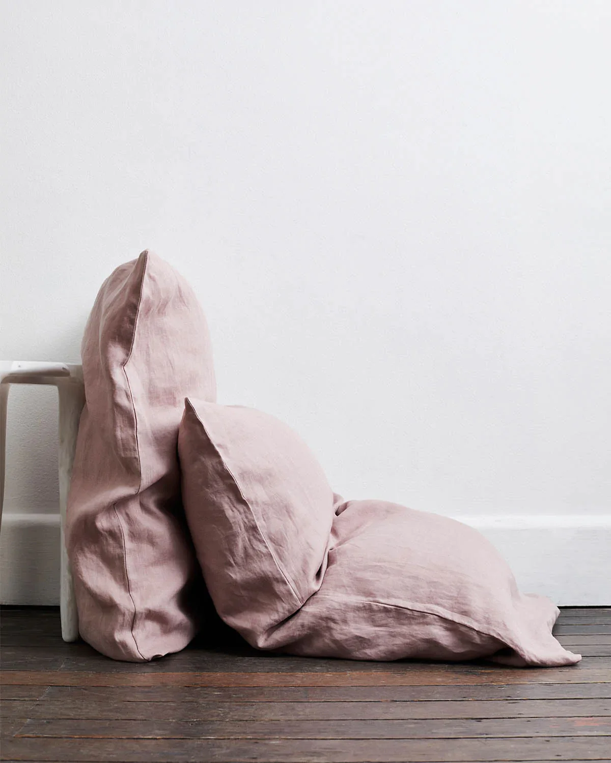 Turmeric & Lavender 100% French Flax Linen Bedding Bundle - Image 6