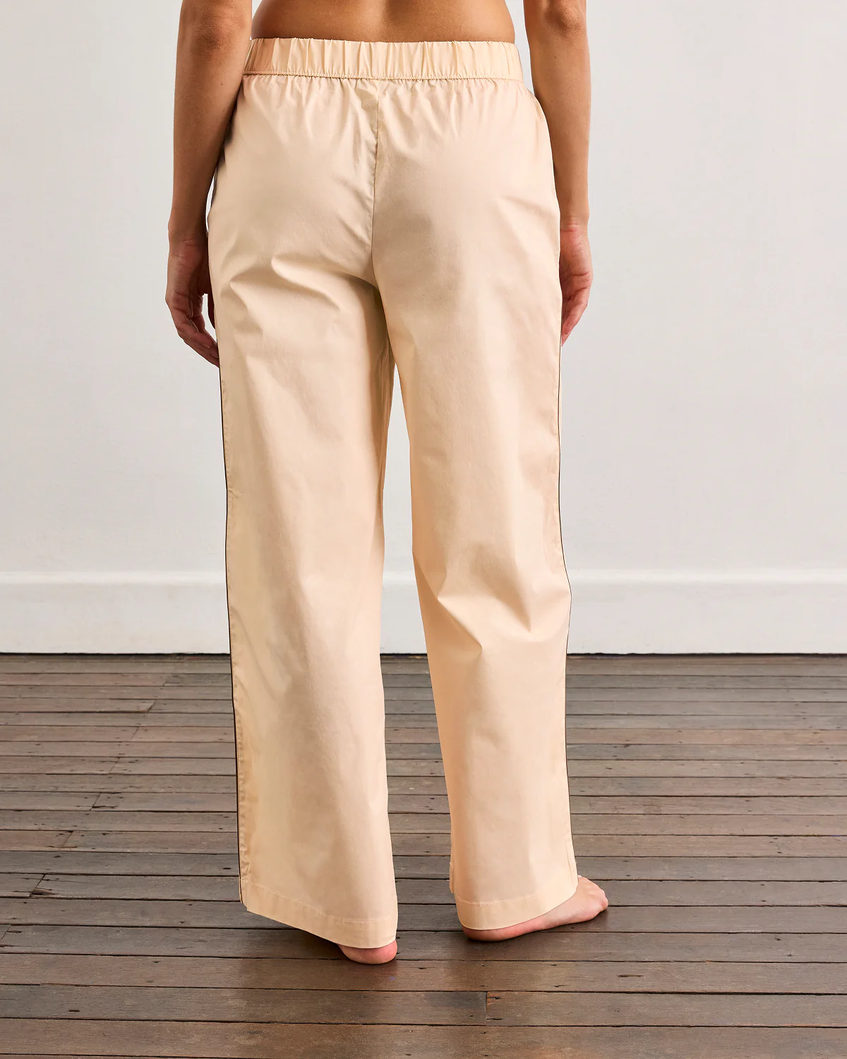 Vanilla & Espresso Piped Pants - Image 3