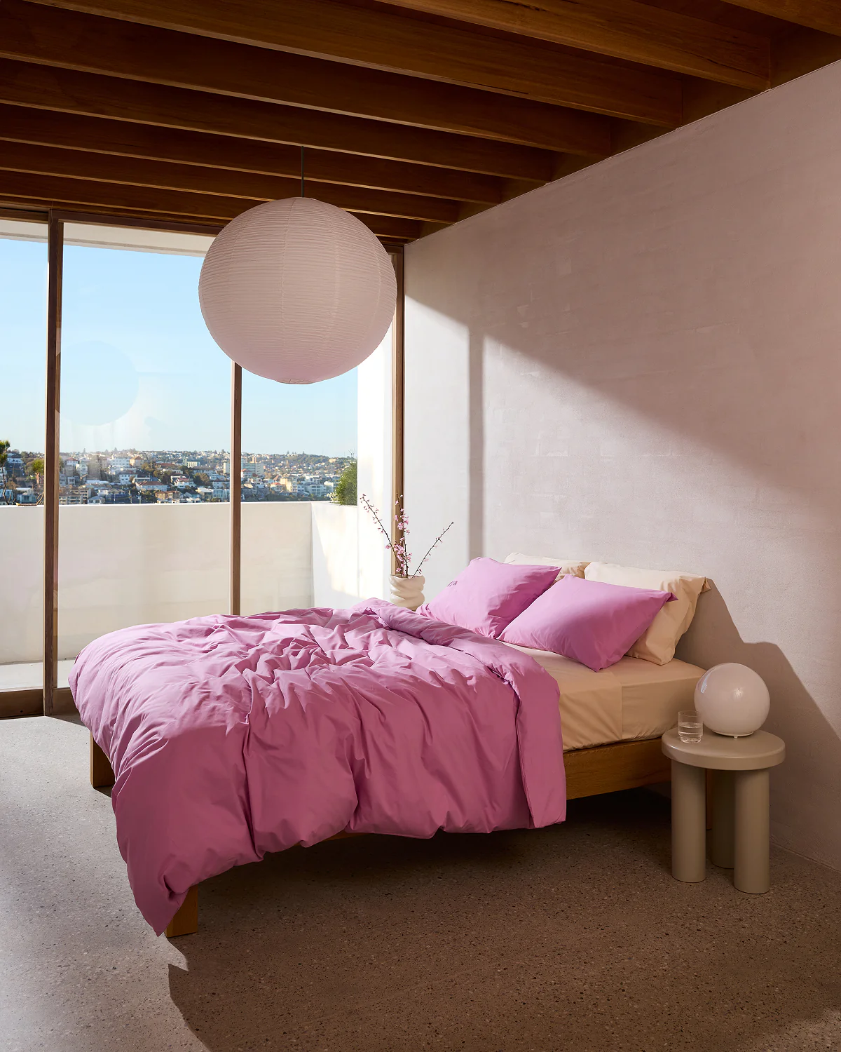 Vanilla 100% Organic Cotton Flat Sheet - Image 5